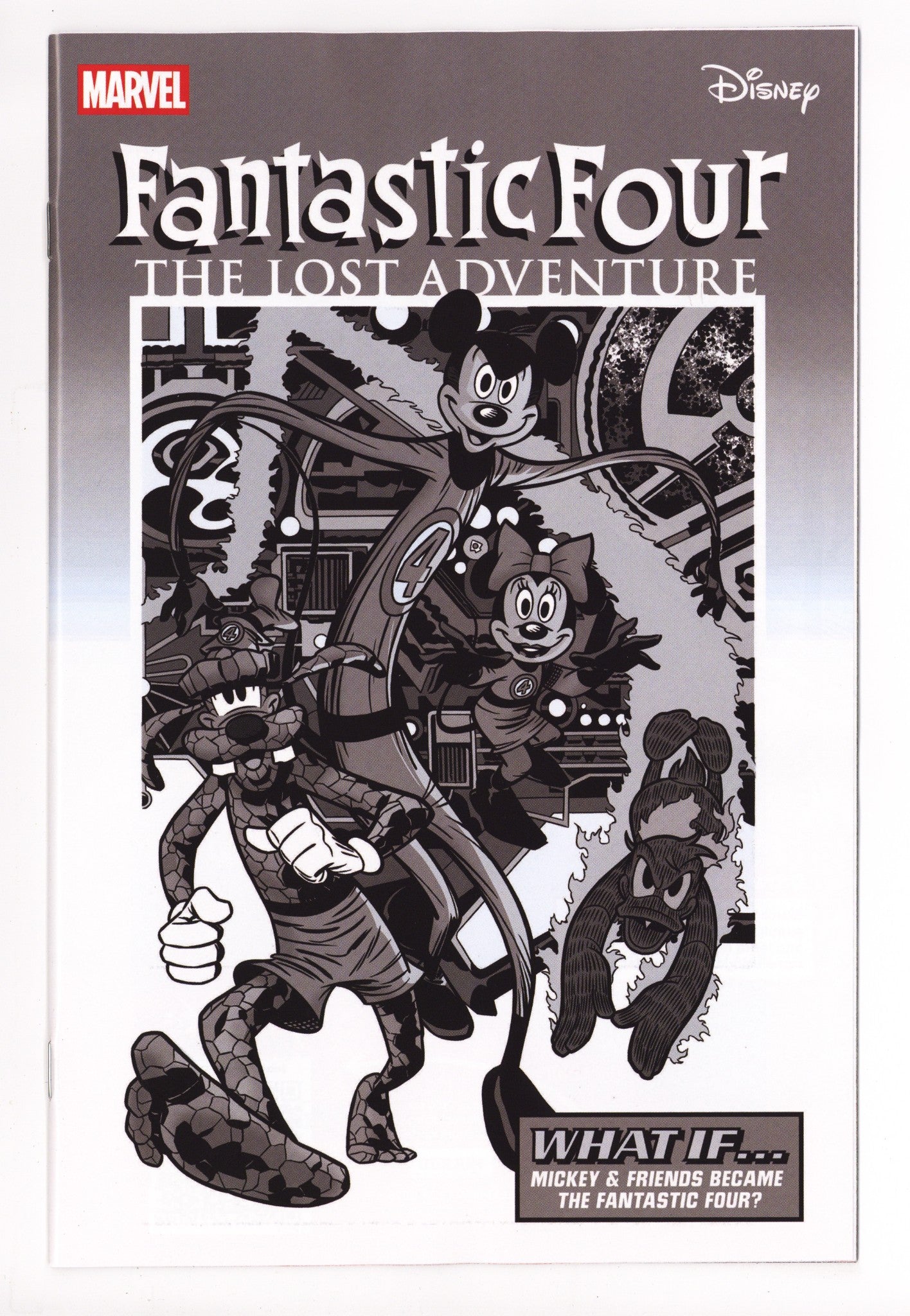 Fantastic Four Vol 8 3 Mangiatordi B&W Homage Incentive NM (2025)