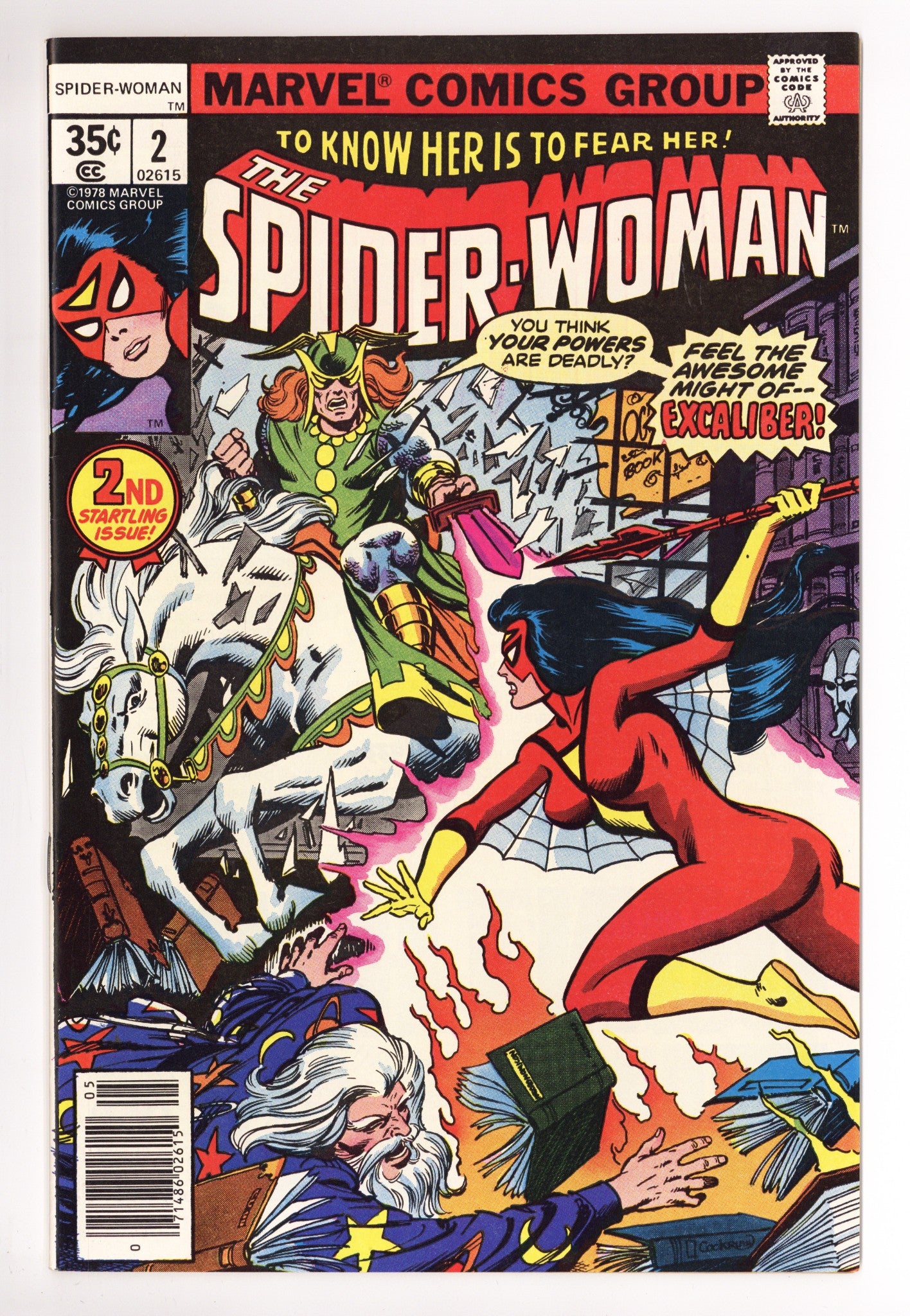 Spider-Woman Vol 1 2 VF (8.0) (1978) 