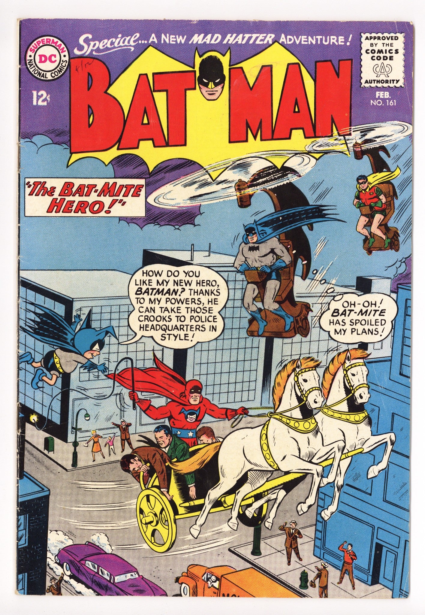 Batman Vol 1 161 VG/FN (5.0) (1964) 