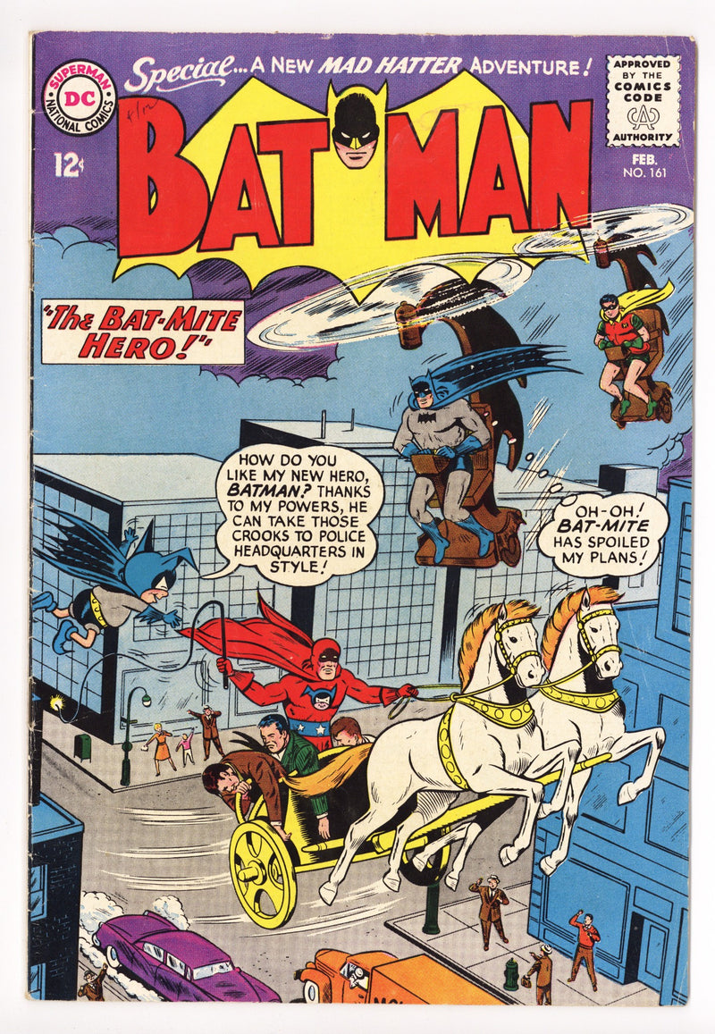 Batman Vol 1 161 VG/FN (5.0) (1964) 