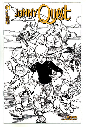 Jonny Quest 1 Hardin Line Art Incentive Variant (2024)