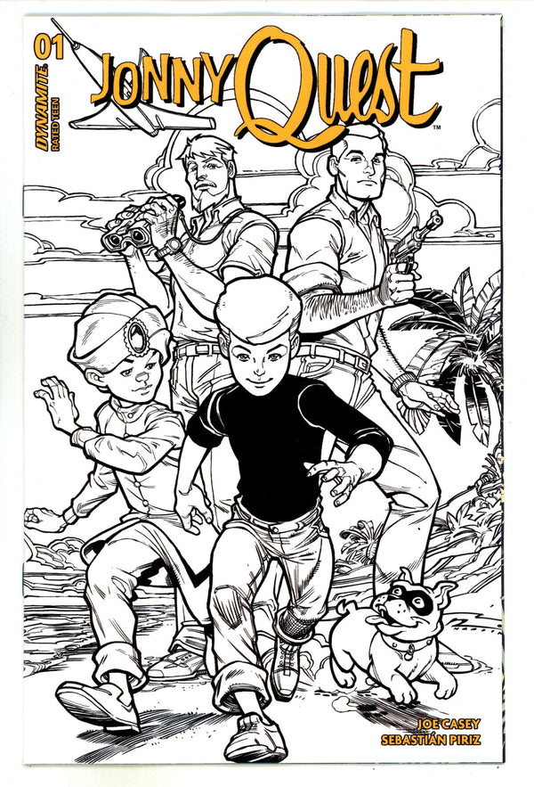 Jonny Quest 1 Hardin Line Art Incentive Variant (2024)