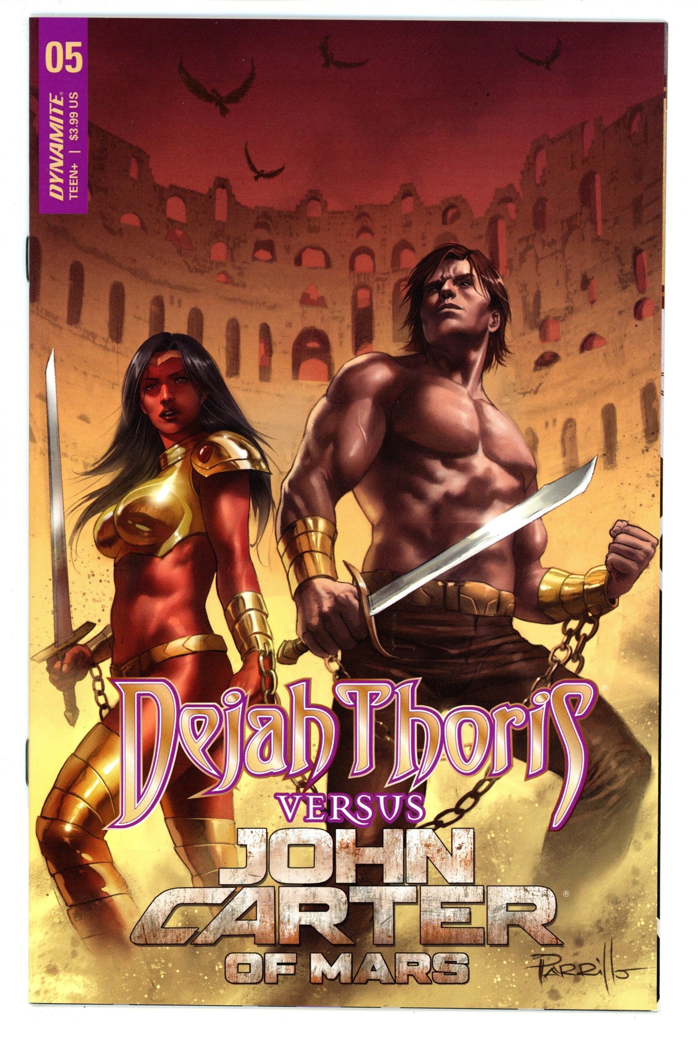 Dejah Thoris versus John Carter 5 High Grade (2021) 