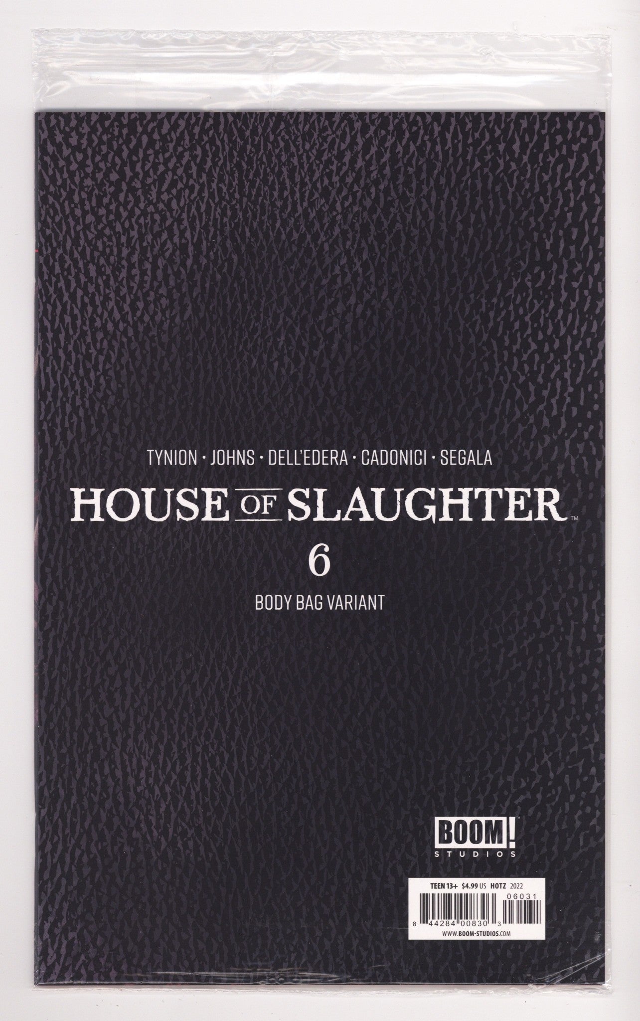 House of Slaughter 6 High Grade (2022) Bodybag Variant 