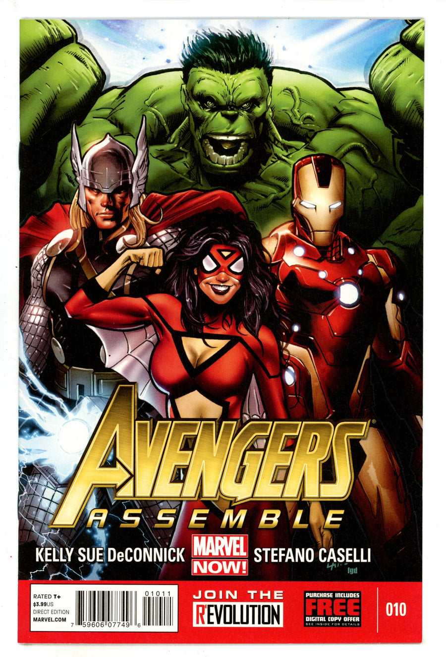 Avengers Assemble Vol 2 10 High Grade (2013) 