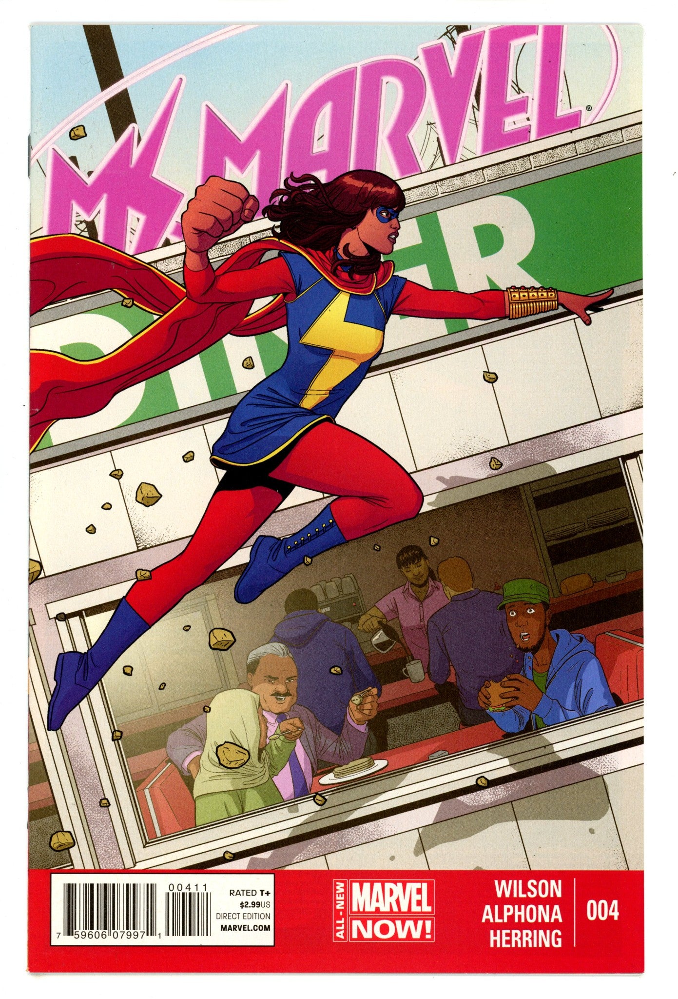 Ms. Marvel Vol 3 4 High Grade (2014) 