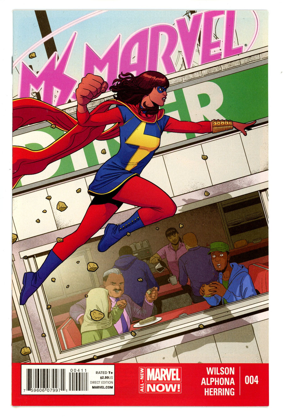 Ms. Marvel Vol 3 4 High Grade (2014) 