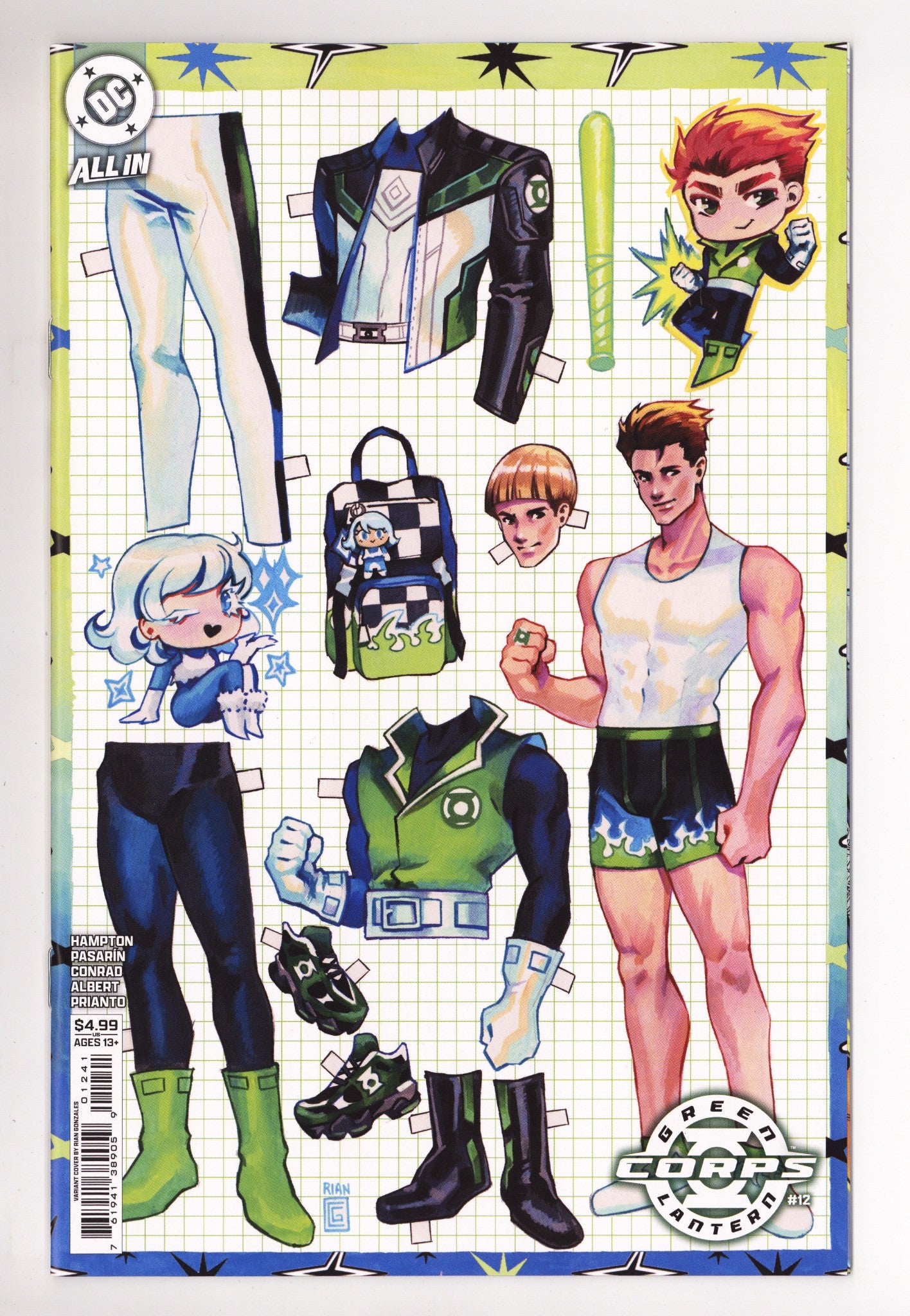 Green Lantern Corps Vol 4 12 Gonzales Variant (2026)