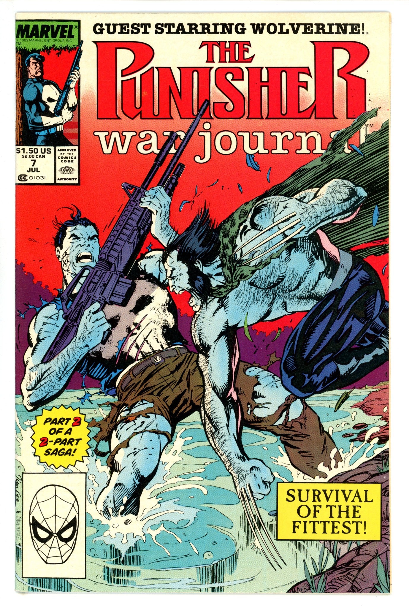 The Punisher War Journal Vol 1 7 (1989)