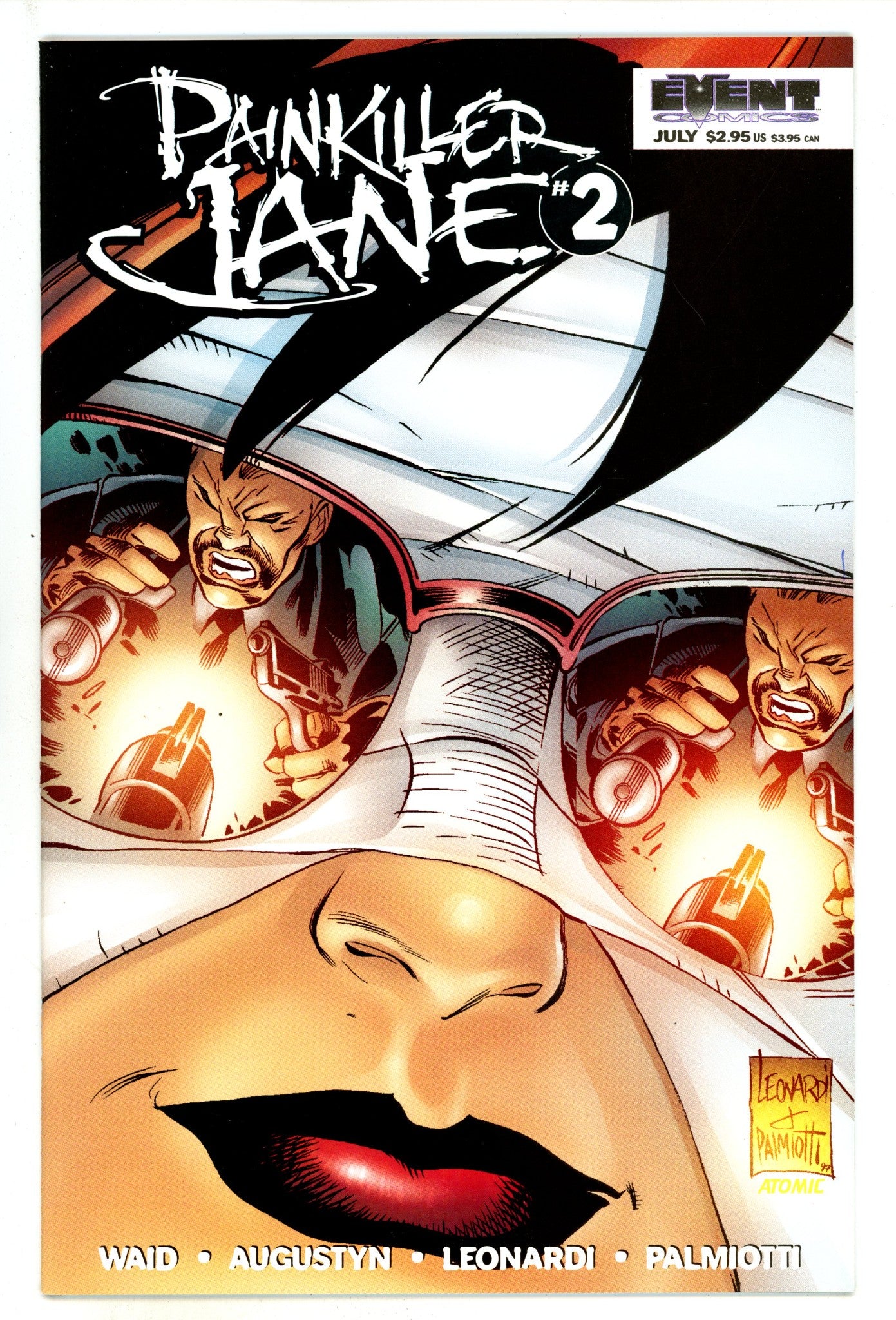 Painkiller Jane Vol 1 2 High Grade (1997) Leonardi Variant 