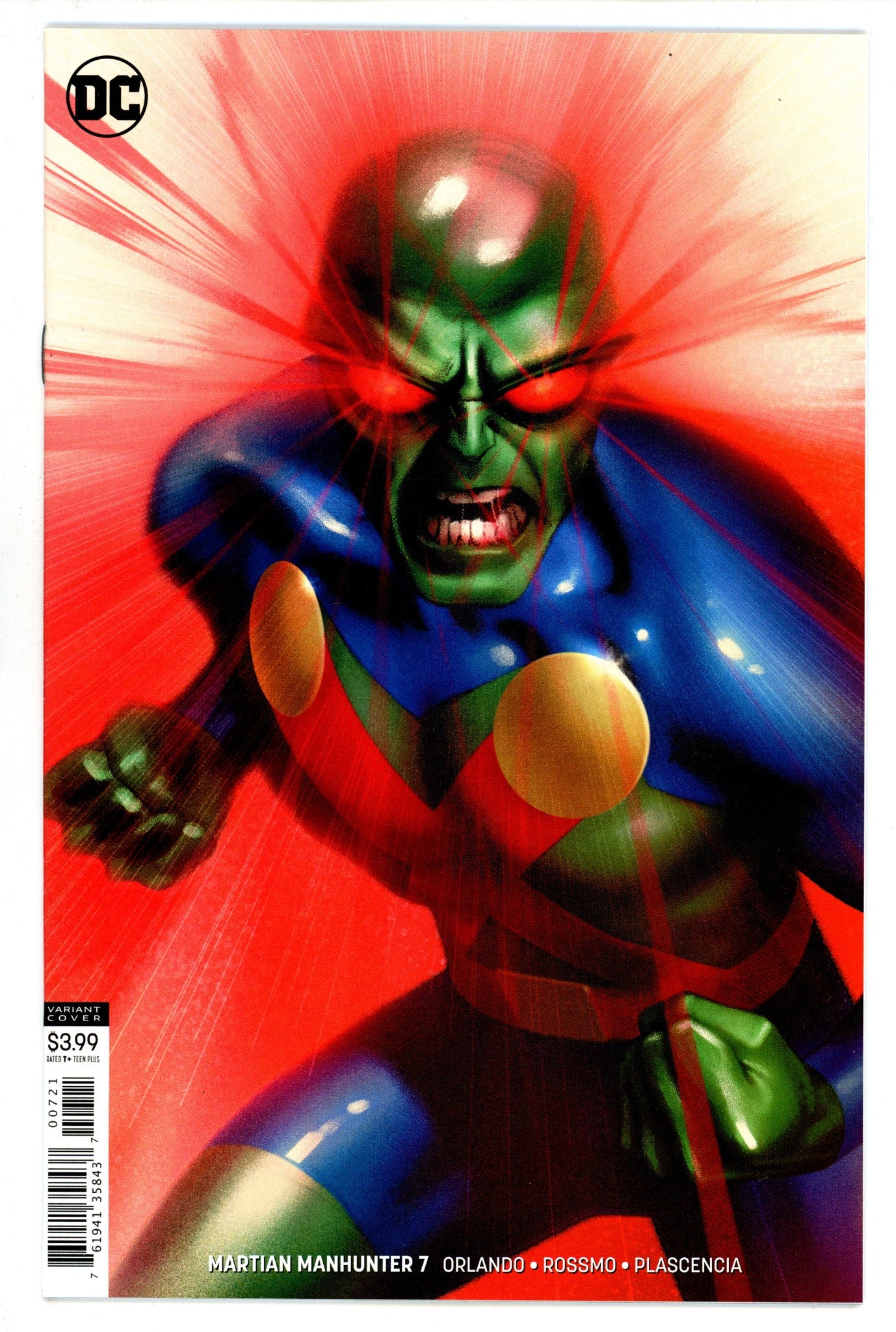 Martian Manhunter Vol 5 7 High Grade (2019) Middleton Variant 