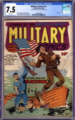 Military Comics 11 CGC 7.5 (VF-) (1942) thumbnail