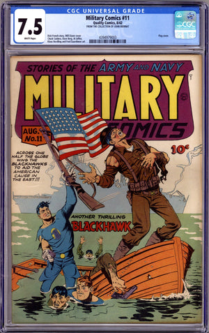 Military Comics 11 CGC 7.5 (VF-) (1942)