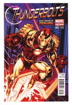 Thunderbolts Vol 2 8 NM- (9.2) (2013) Stroman Iron Man Incentive Variant