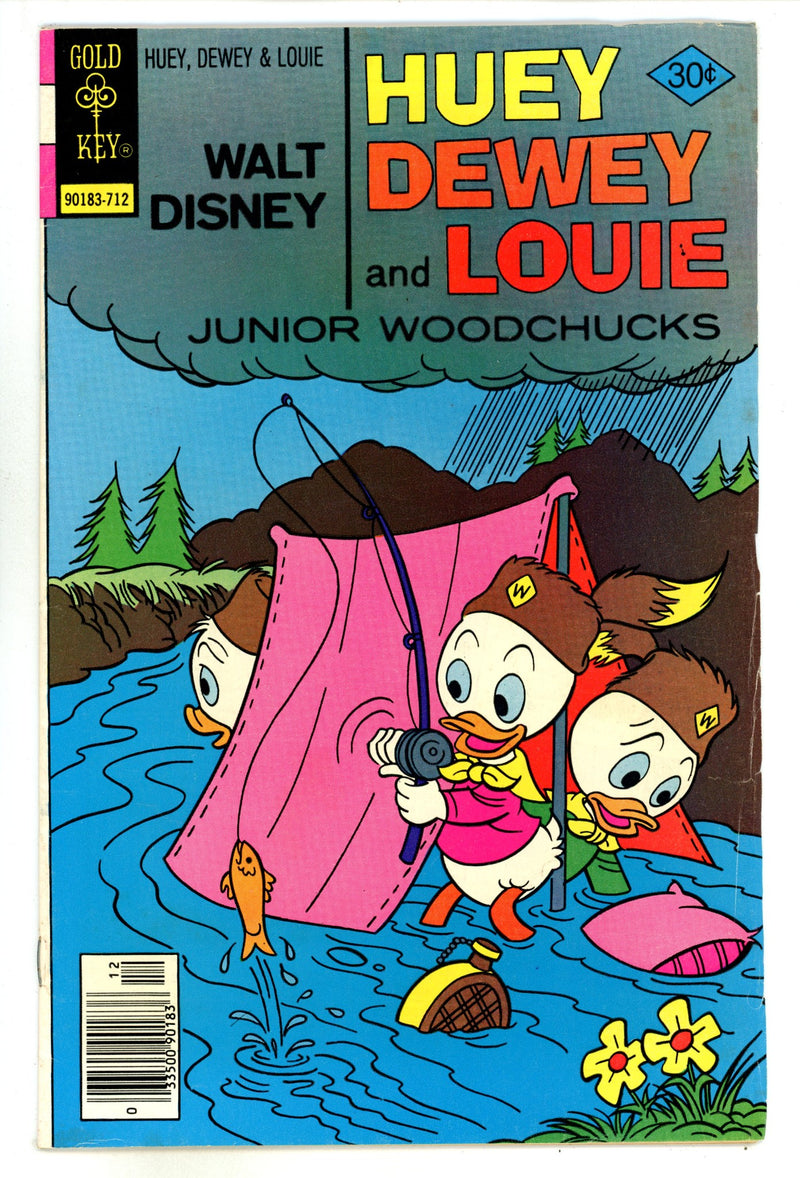 Walt Disney Huey, Dewey and Louie Junior Woodchucks 47 Low Grade (1977) 