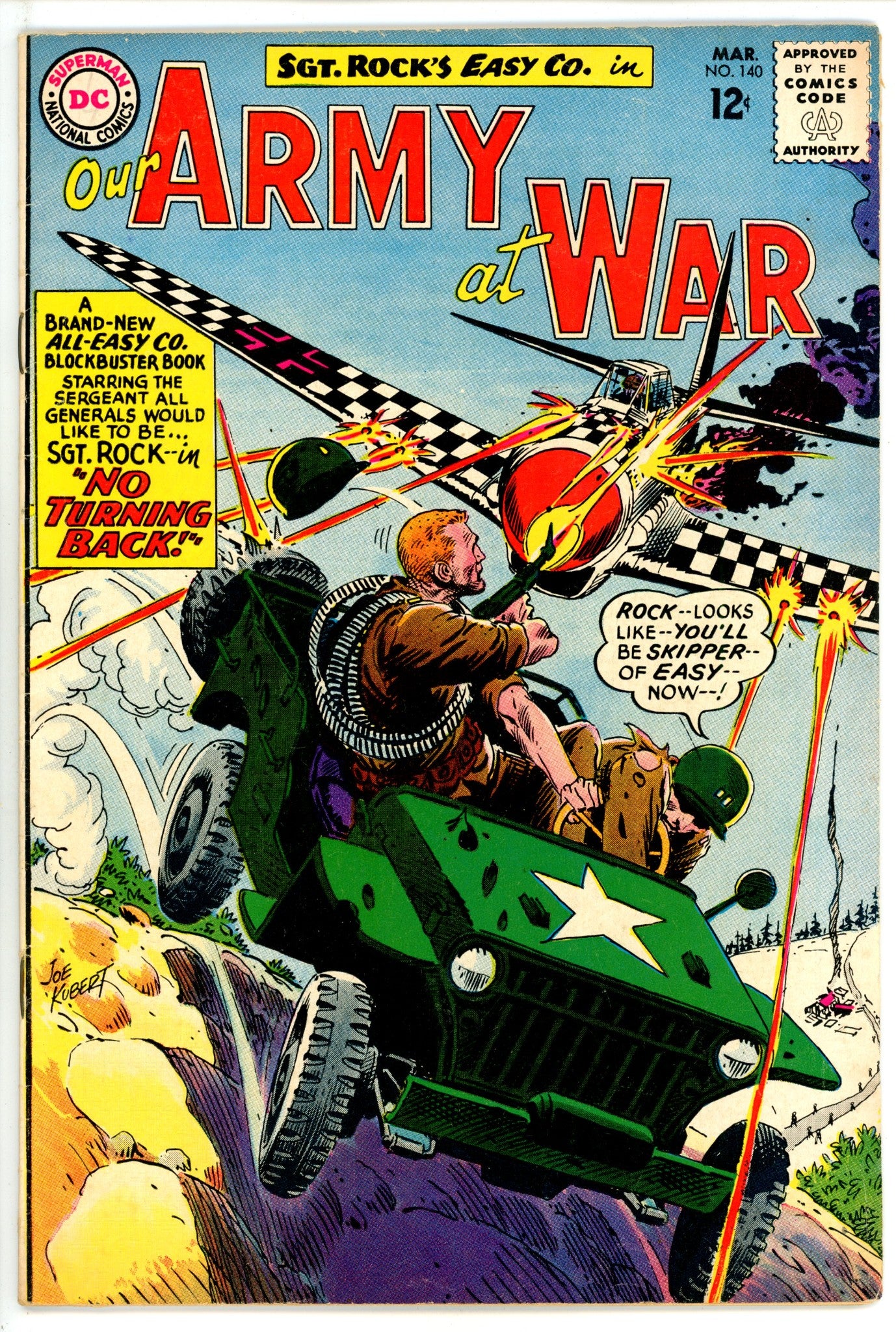 Our Army at War Vol 1 140 VG+ (4.5) (1964) 
