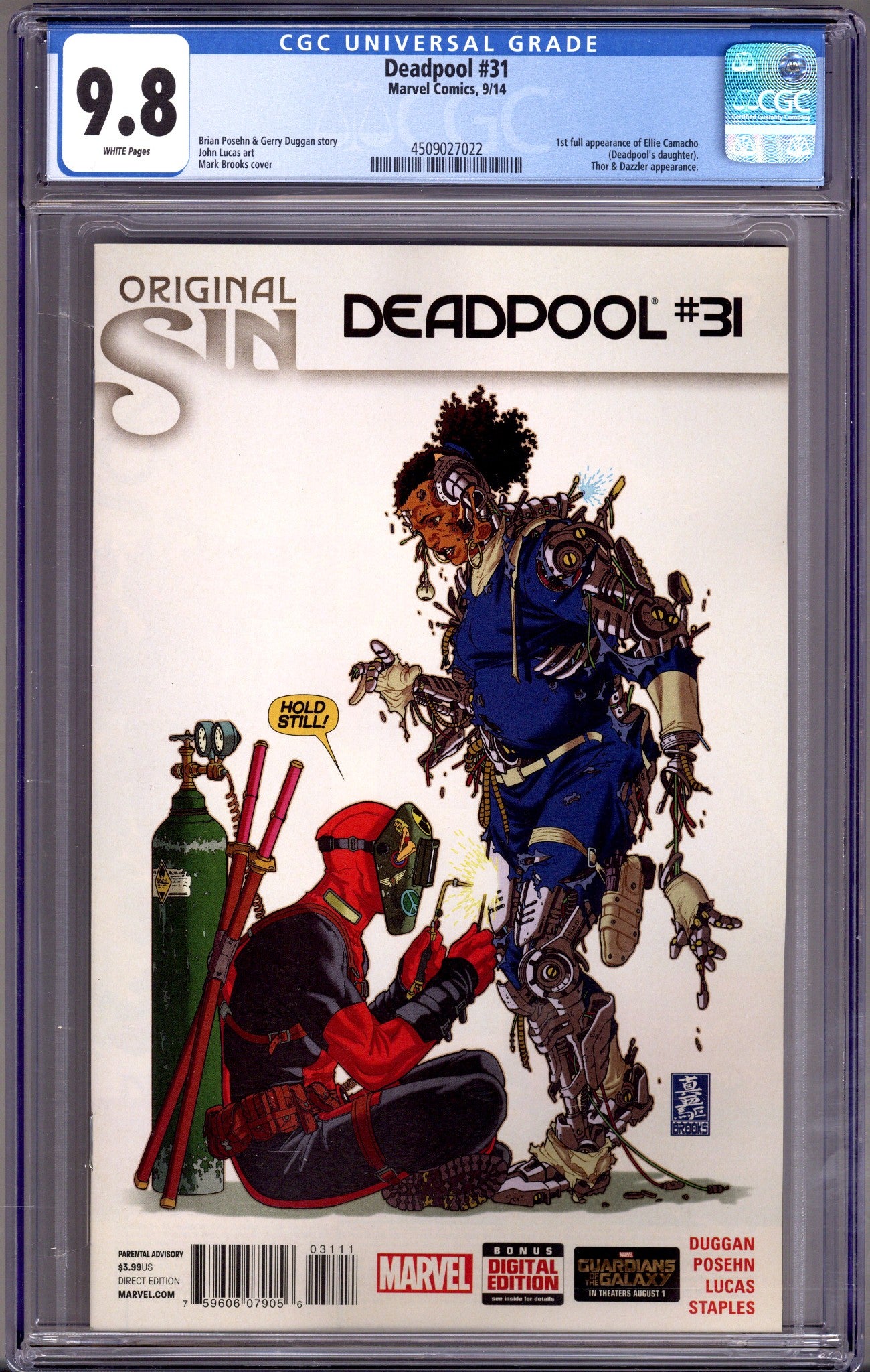 Deadpool Vol 4 31 CGC 9.8 (NM/M) (2014) 