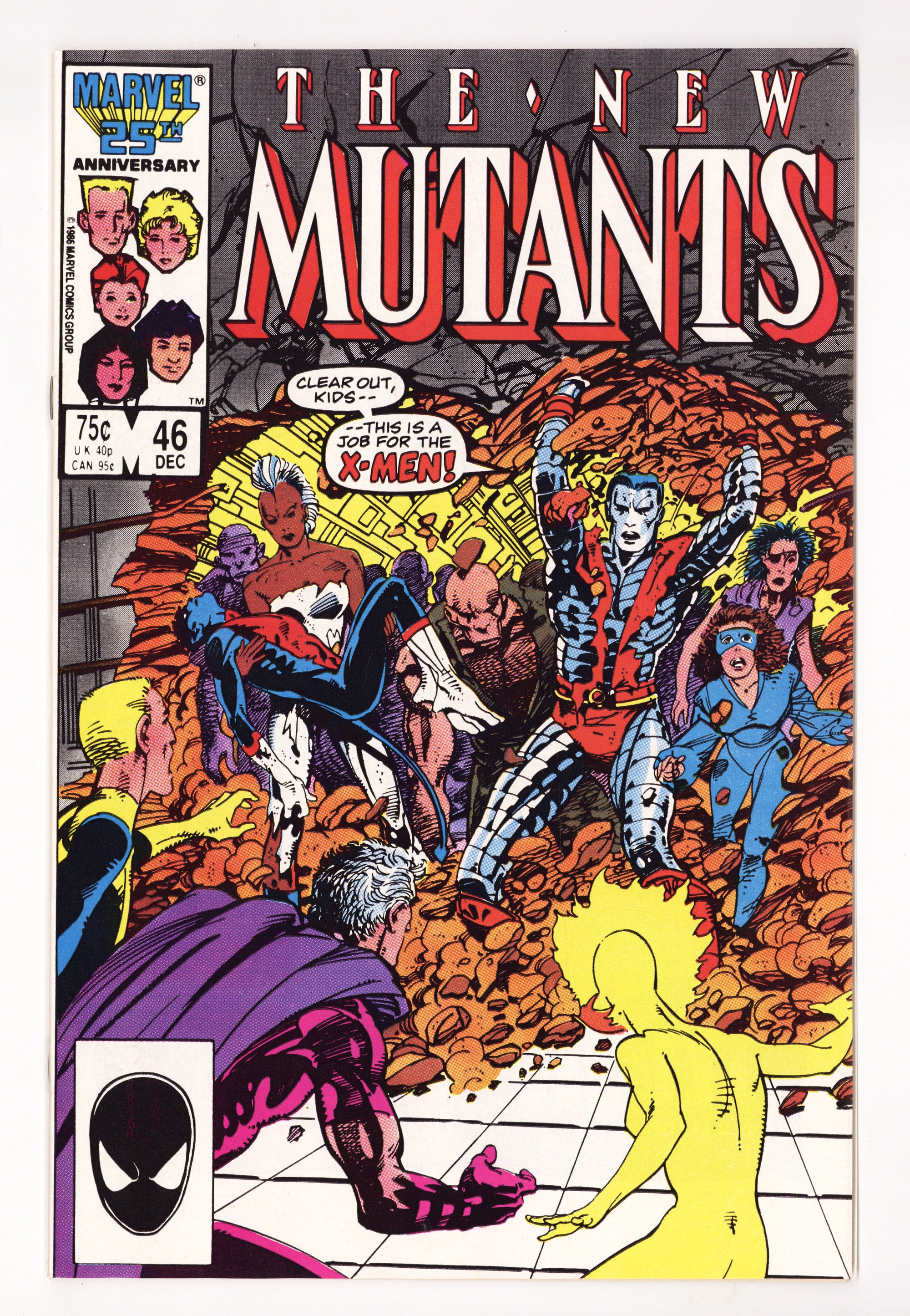 The New Mutants 46 High Grade (1986) 