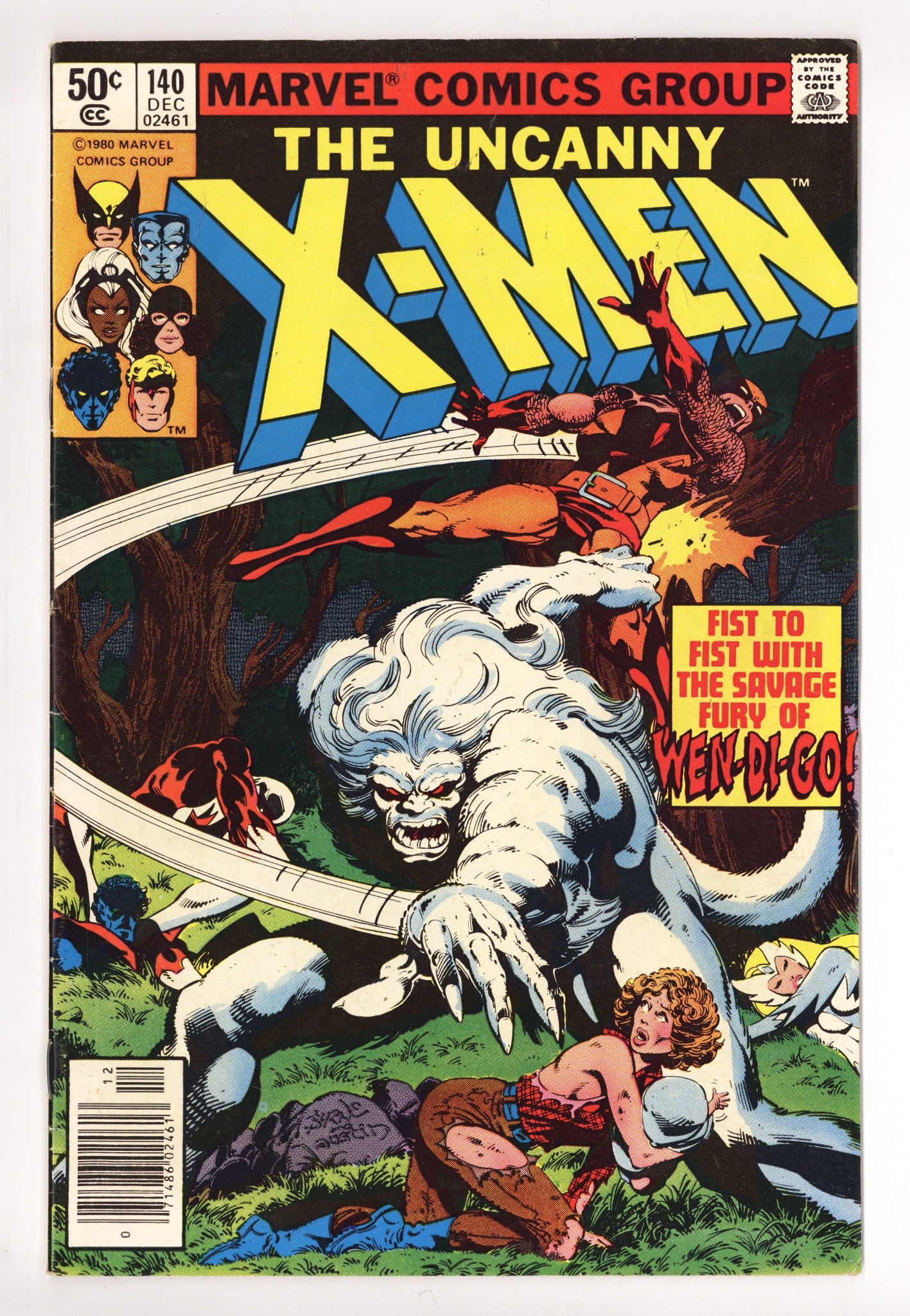The X-Men Vol 1 140 VG+ (4.5) (1980) Newsstand 