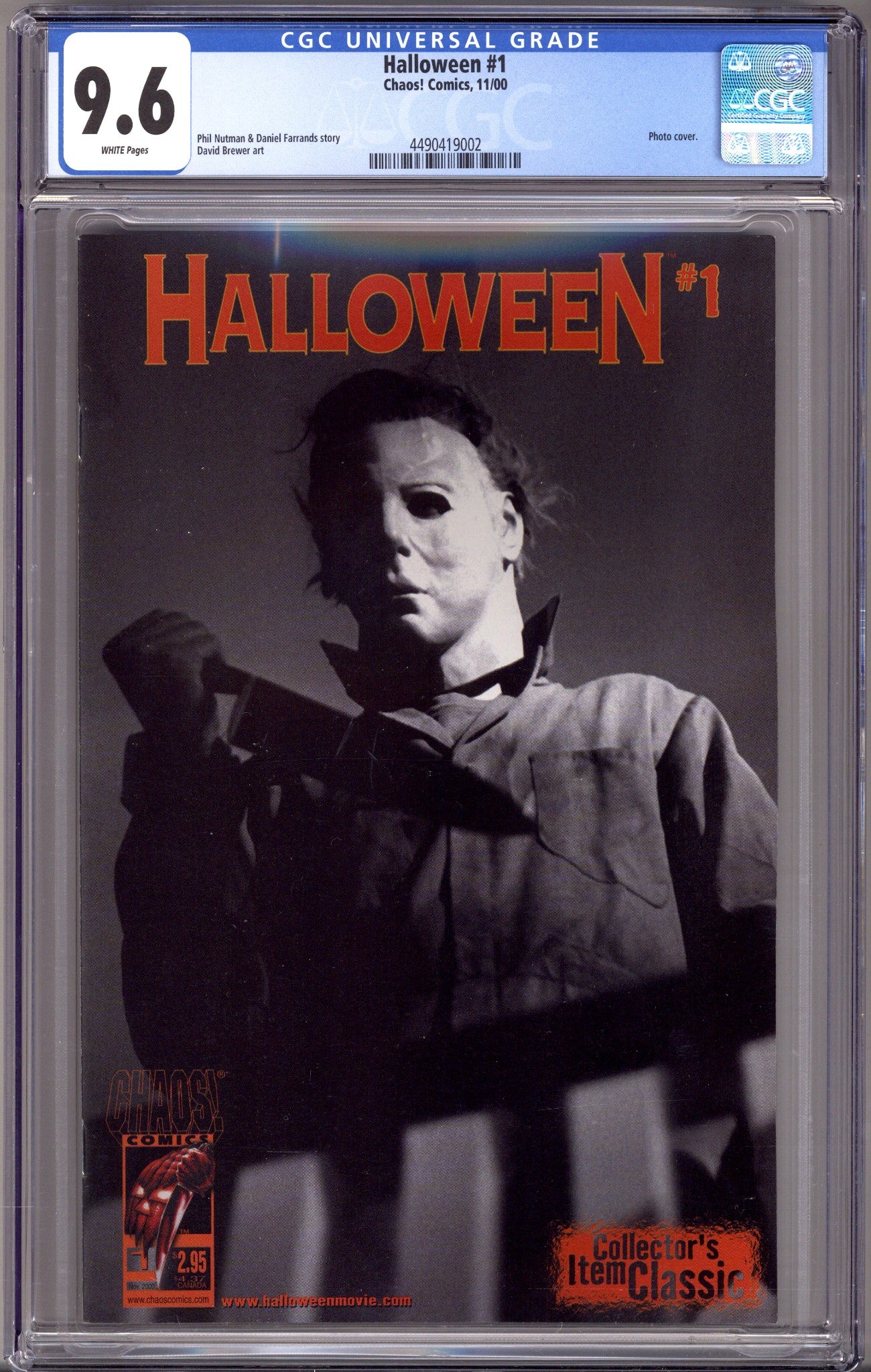 Halloween 1 CGC 9.6 (NM+) (2000) 