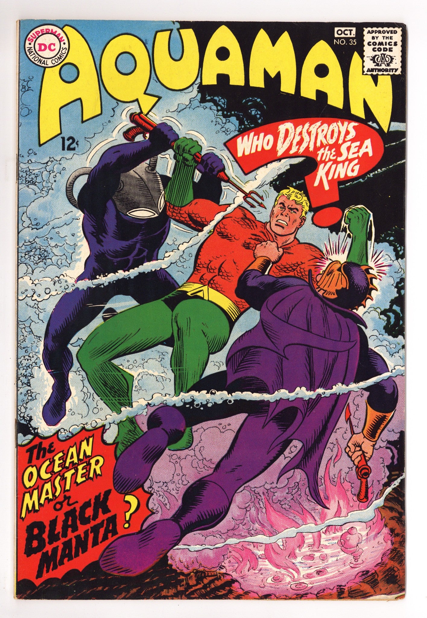 Aquaman Vol 1 35 FN/VF (7.0) (1967) 