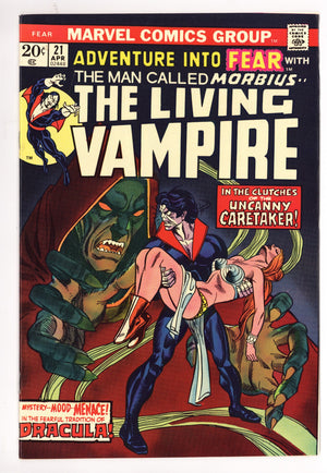 Fear   21  NM- (9.2)   (1974)