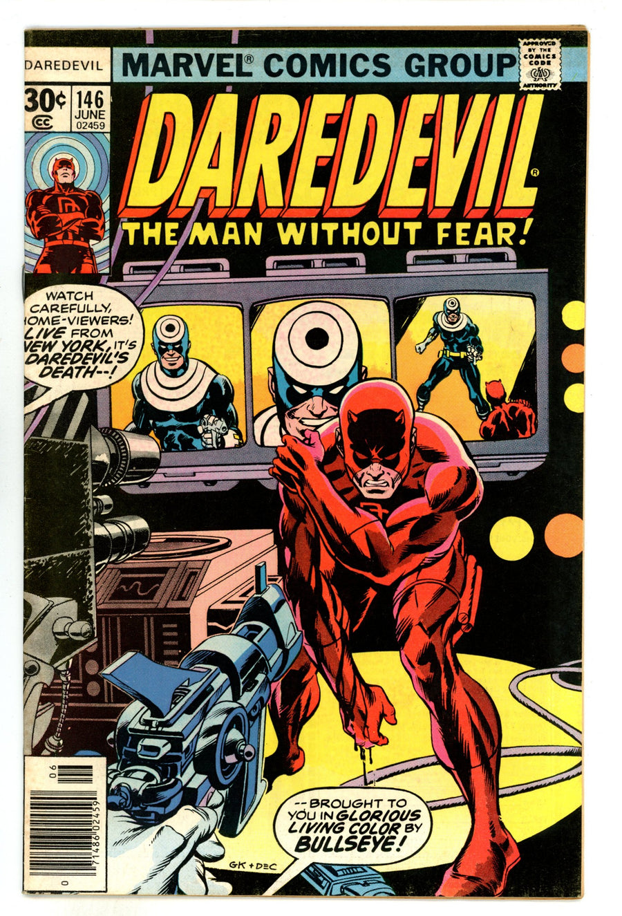 Daredevil Vol 1 146 FN/VF (7.0) (1977) 