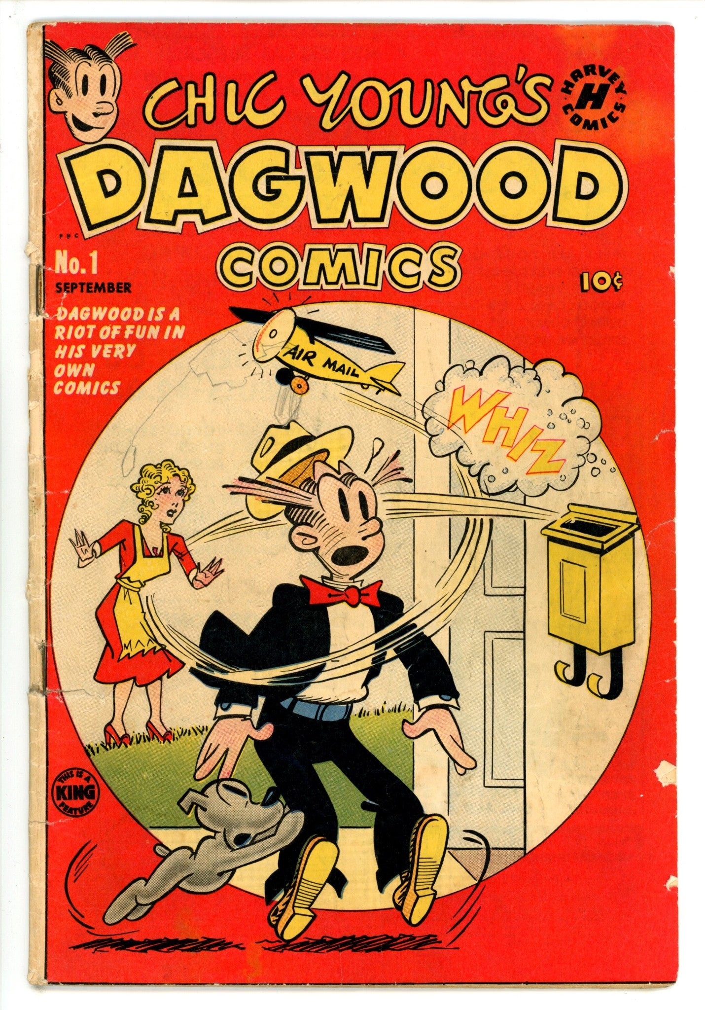 Chic Young's Dagwood Comics 1 GD+ (1950)