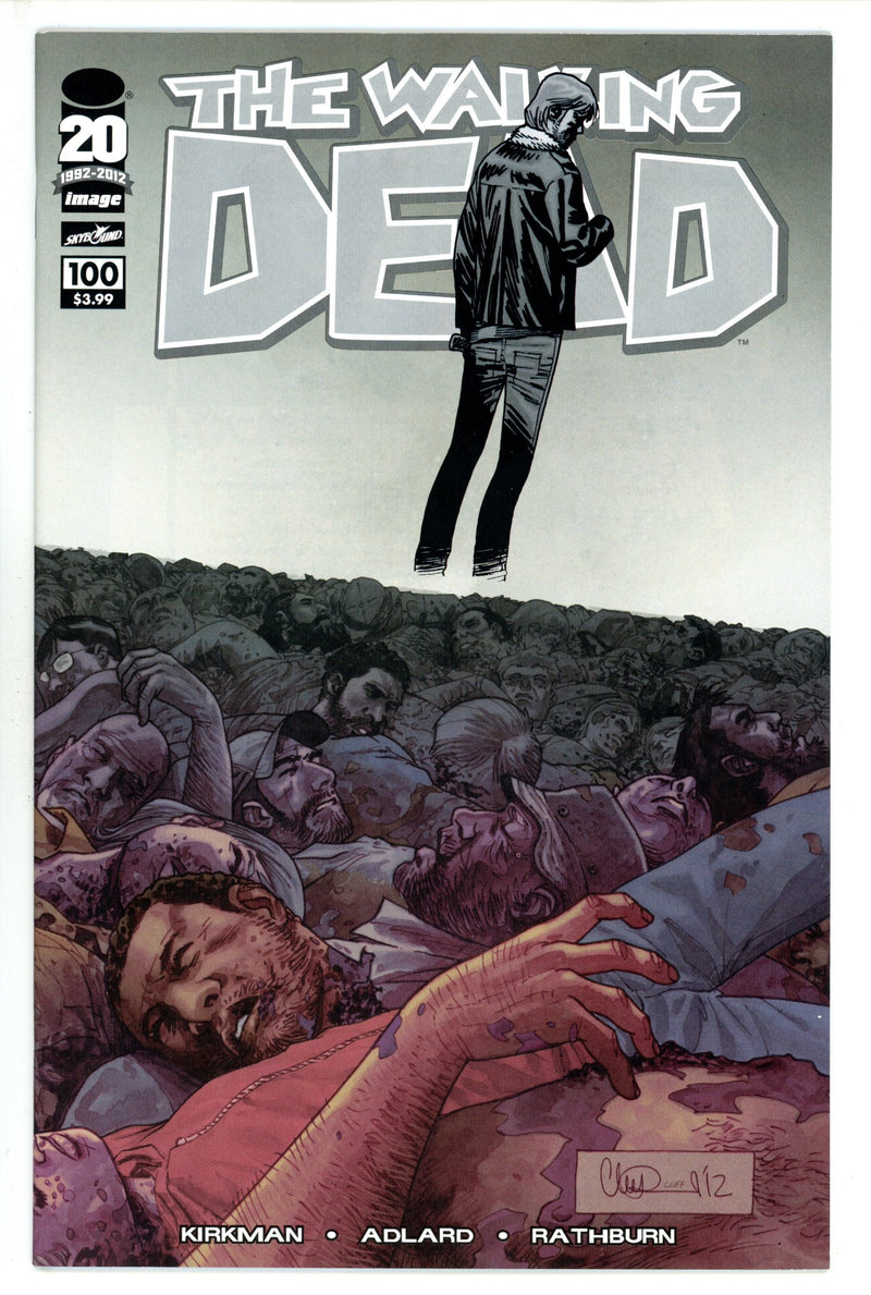 The Walking Dead 100 Adlard Wraparound Variant VF/NM (2012)