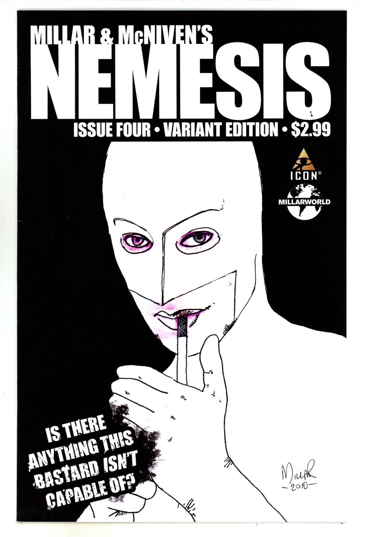 Millar & McNiven's Nemesis 4 High Grade (2011) Millar Variant 