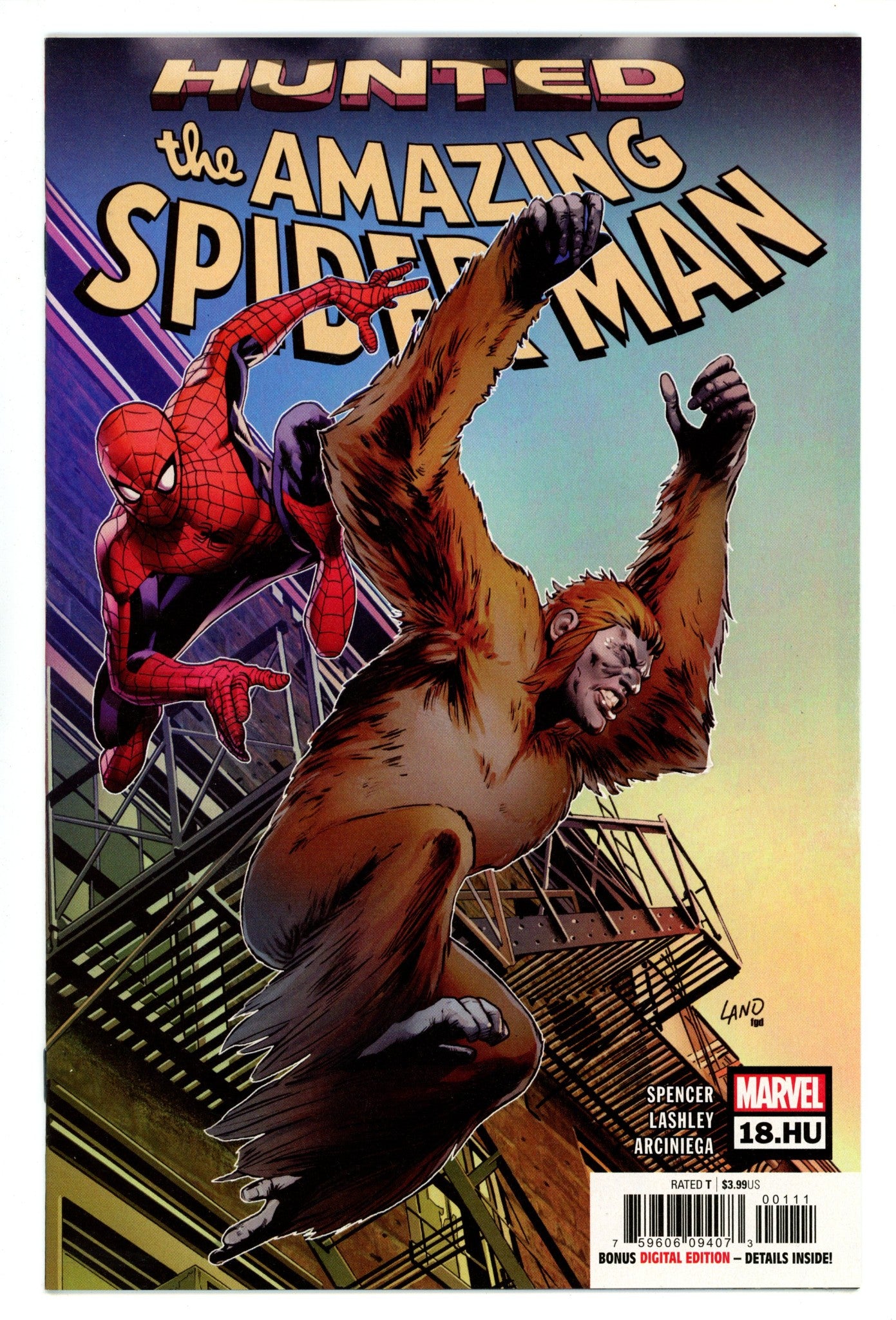 Amazing Spider-Man Vol 5 18.HU High Grade (2019) 