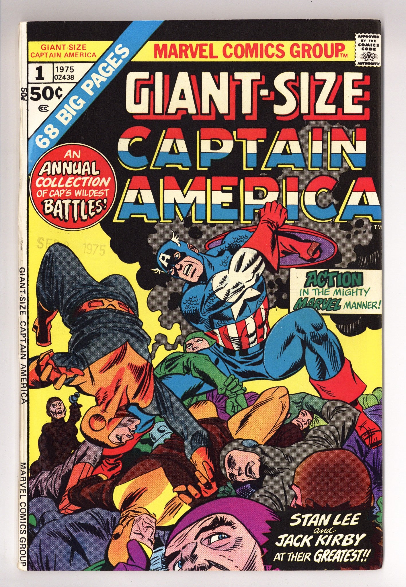Giant-Size Captain America 1 FN/VF (7.0) (1975) 