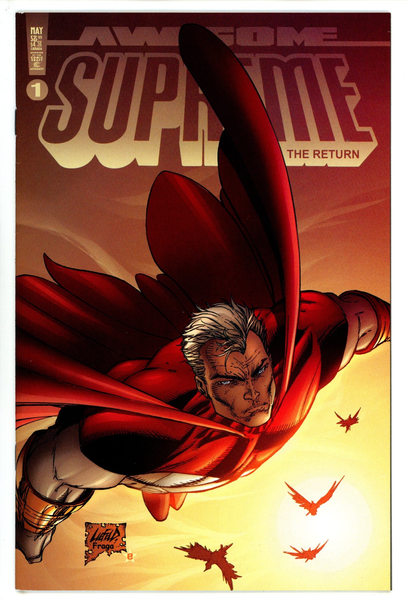 Supreme: The Return 1 VF+ (1999)
