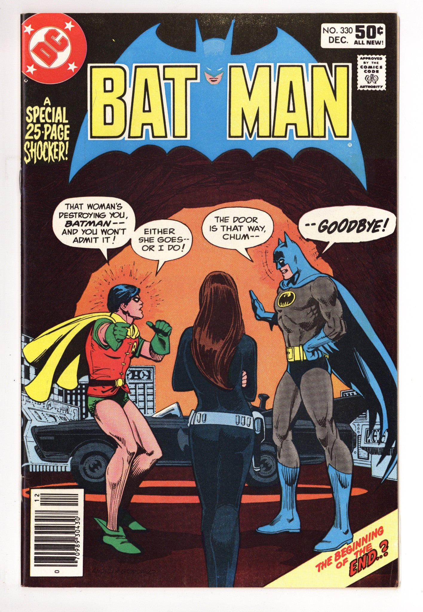 Batman Vol 1 330 VF (8.0) (1980) Newsstand 