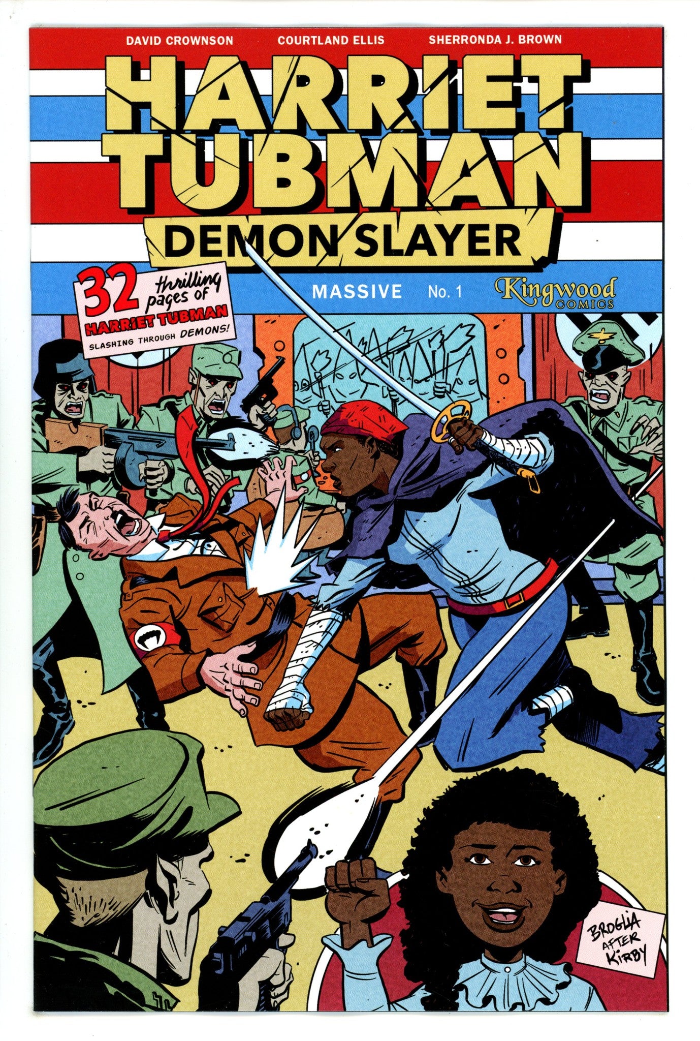 Harriet Tubman Demon Slayer 1 Homage Variant (2023)
