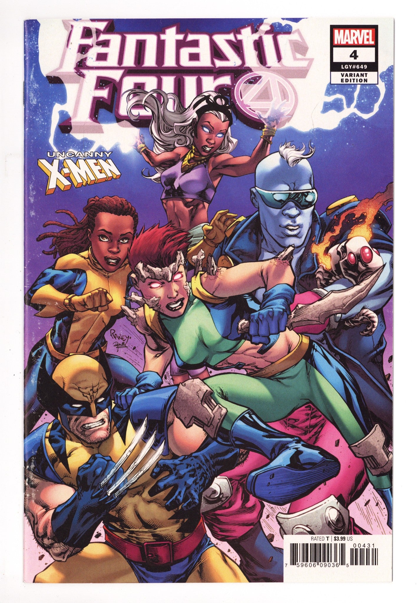 Fantastic Four Vol 6 4 High Grade (2019) Raney Variant 