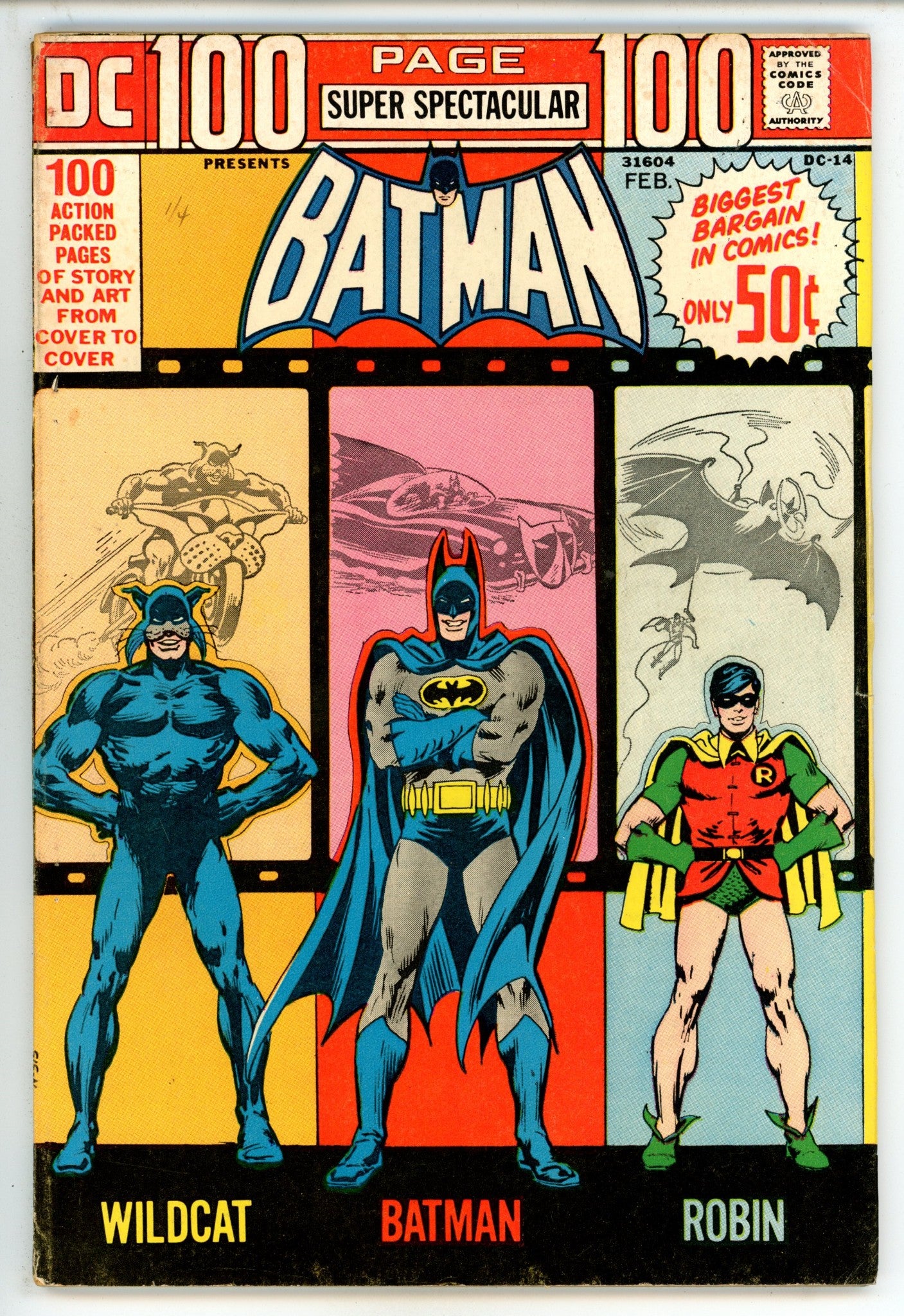 100-Page Super Spectacular DC-14 VG+ (4.5) (1973) 