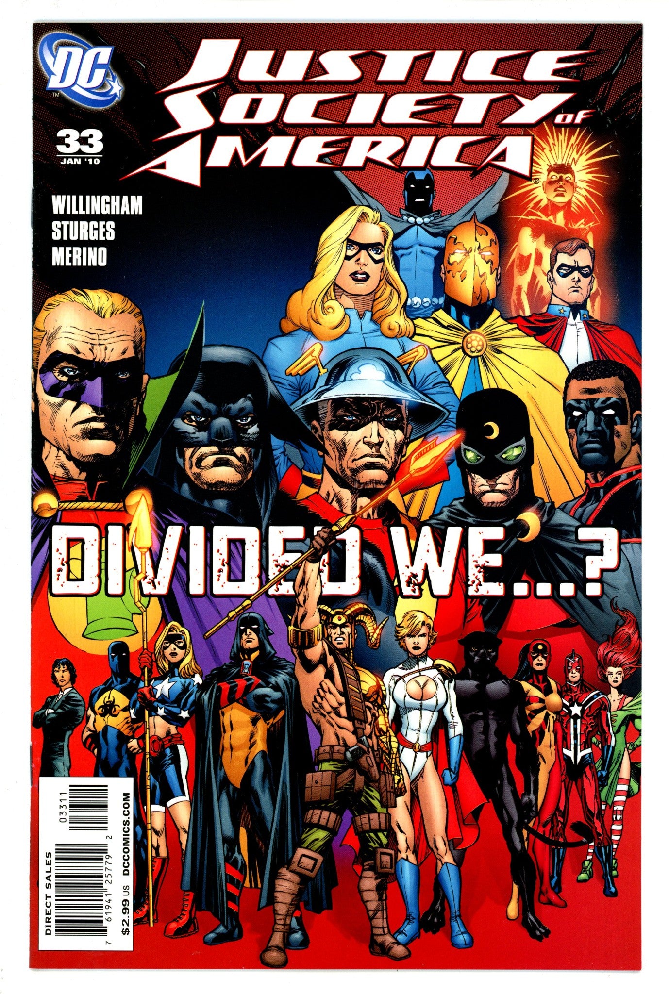 Justice Society of America Vol 3 33 High Grade (2010) 