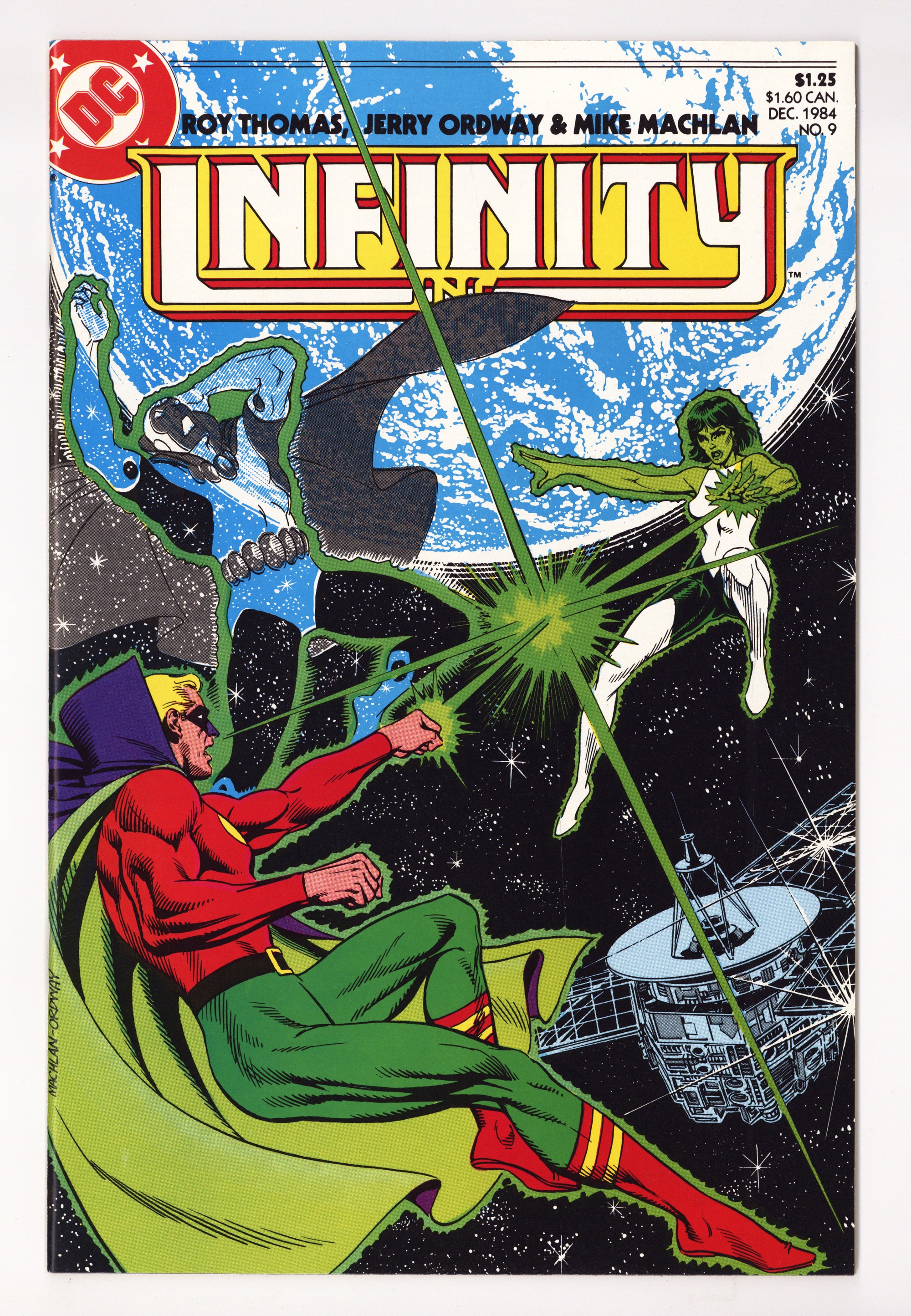 Infinity, Inc. Vol 1 9 High Grade (1984) 
