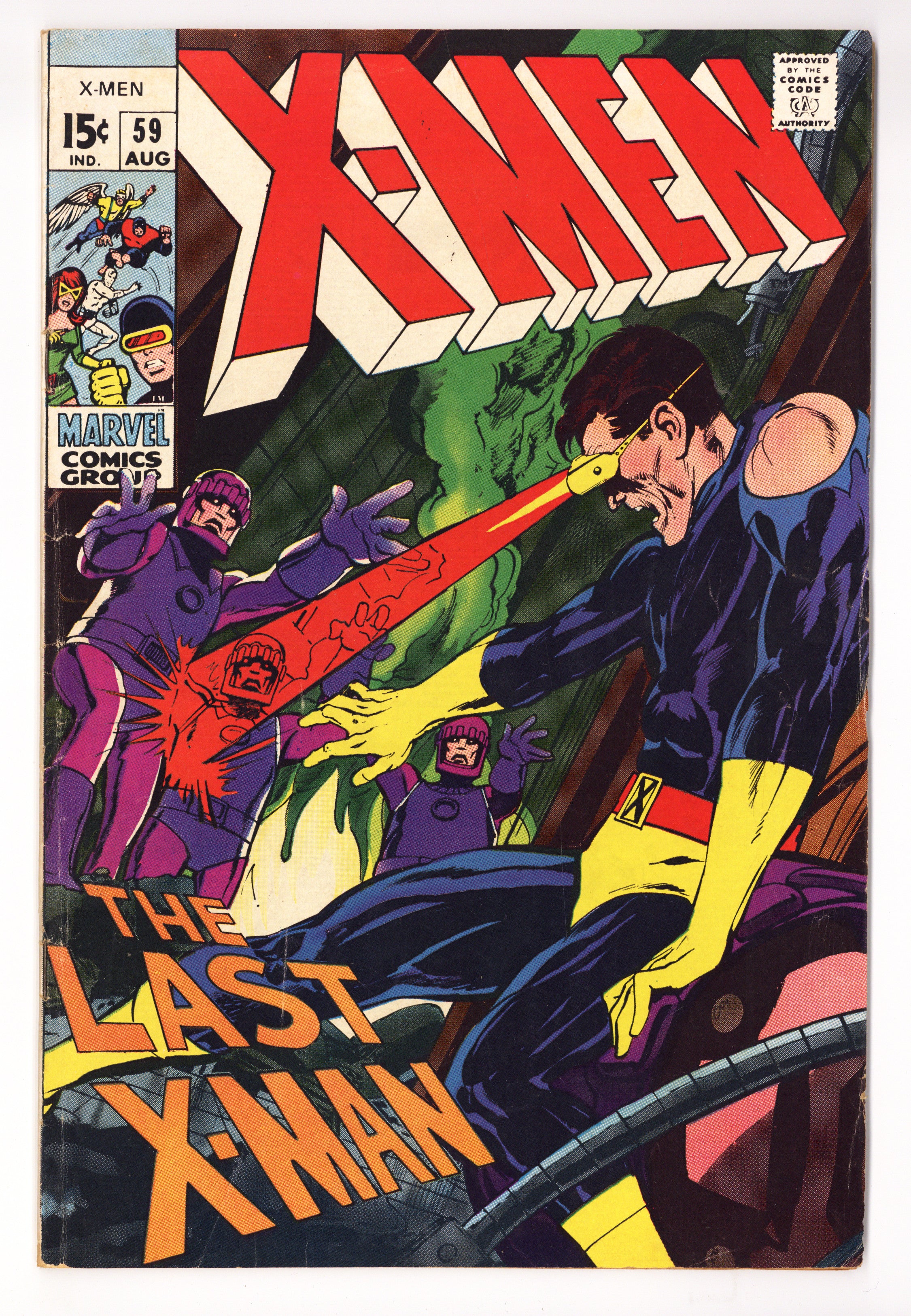 The X-Men Vol 1 59  VG/FN (5.0)   (1969)        