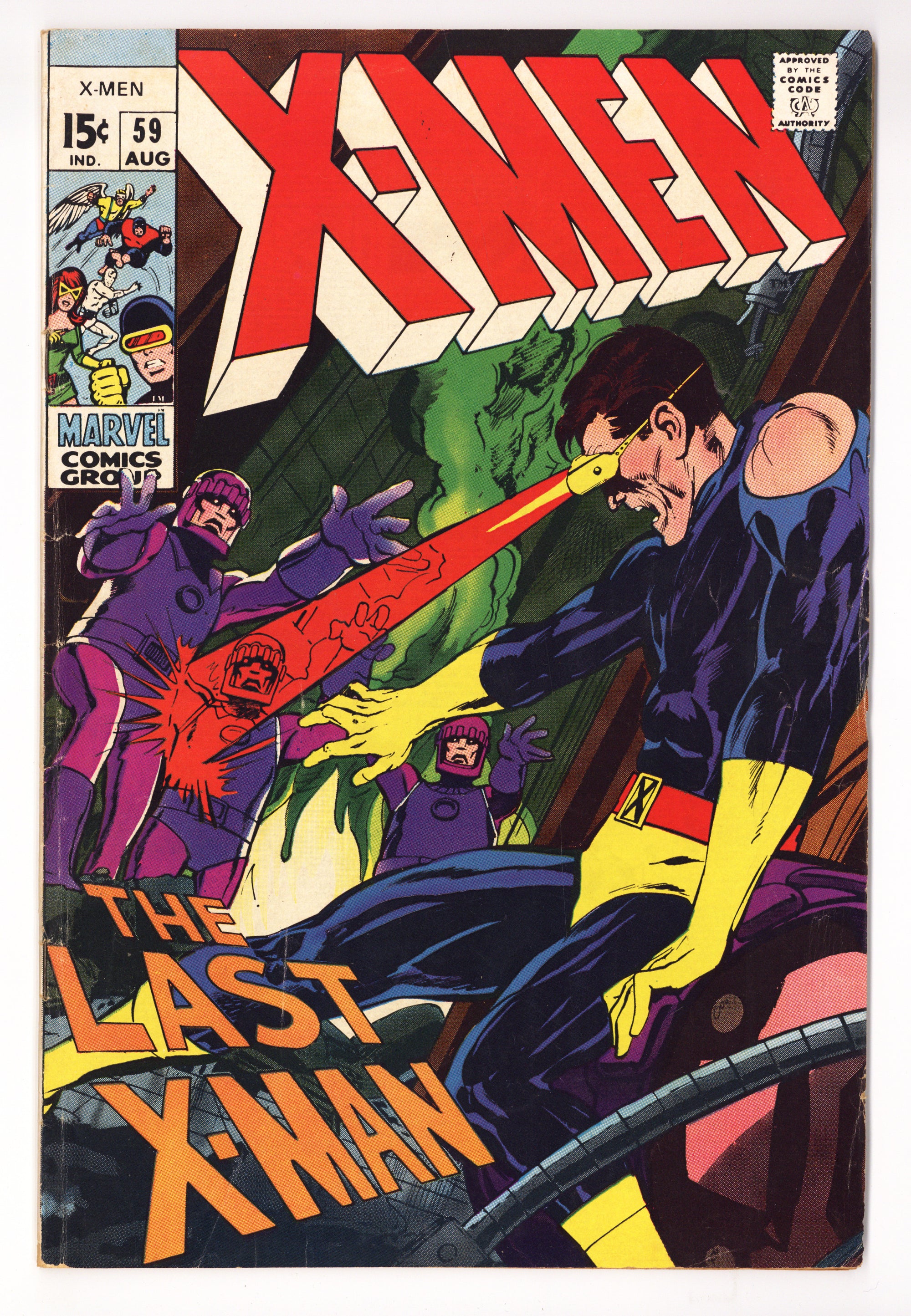 The X-Men Vol 1 59  VG/FN (5.0)   (1969)        
