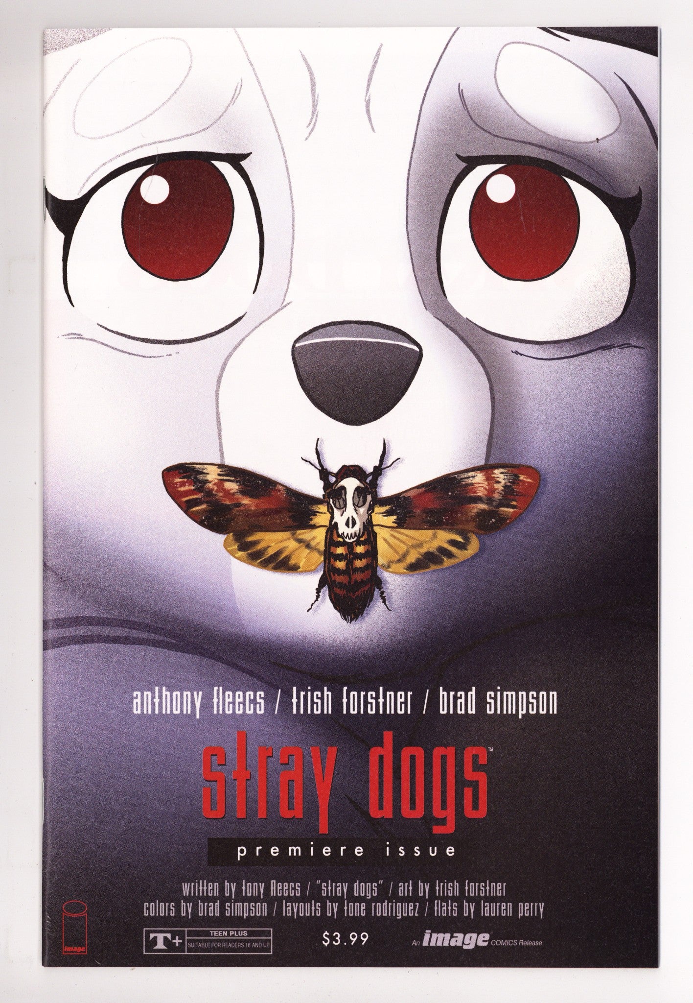Stray Dogs 1 Mid Grade (2021) Forstner Silence of the Lambs Homage Variant 
