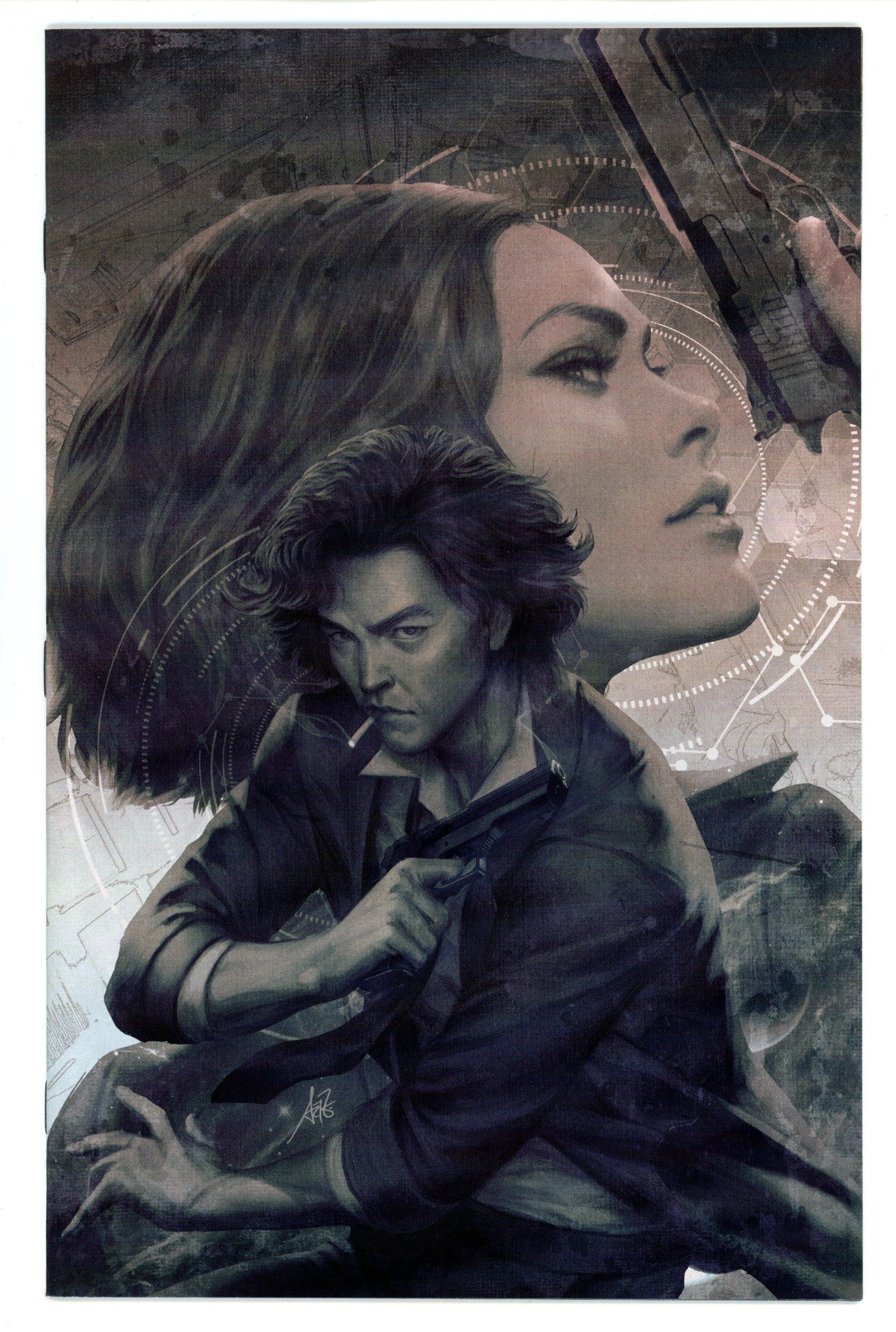 Cowboy Bebop 1 NM- (9.2) (2022) Artgerm Virgin Incentive Variant 