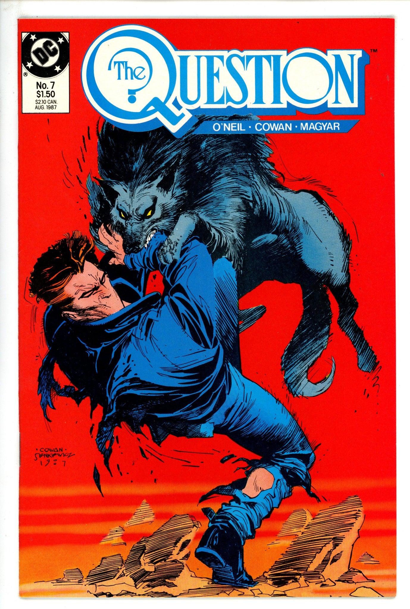 The Question Vol 1 7 (1987)