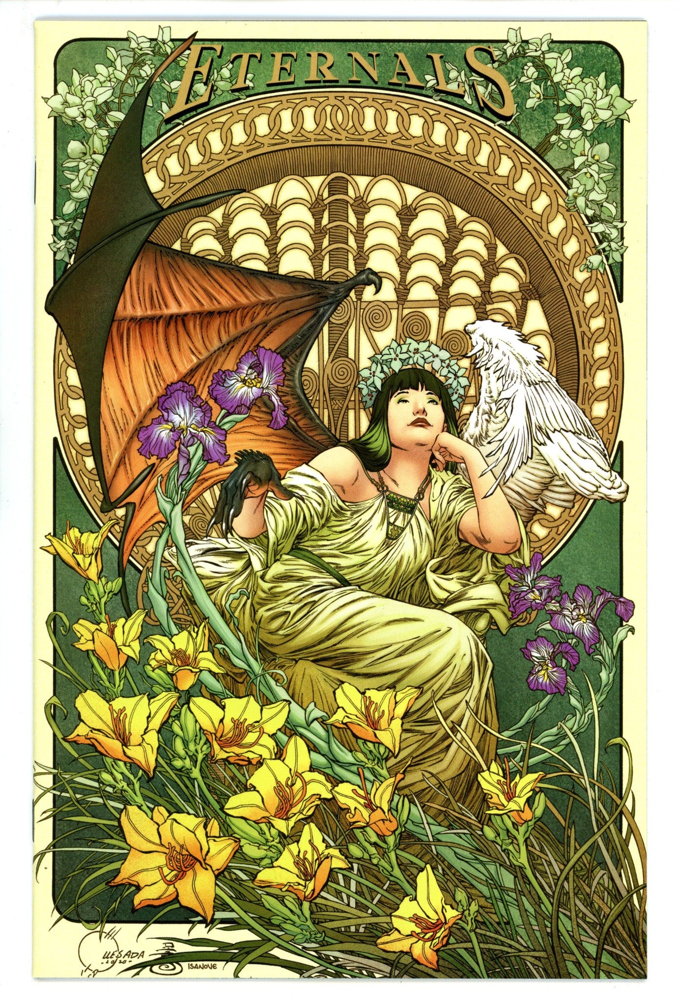 Eternals Vol 5 1 High Grade (2021) Quesada Variant 