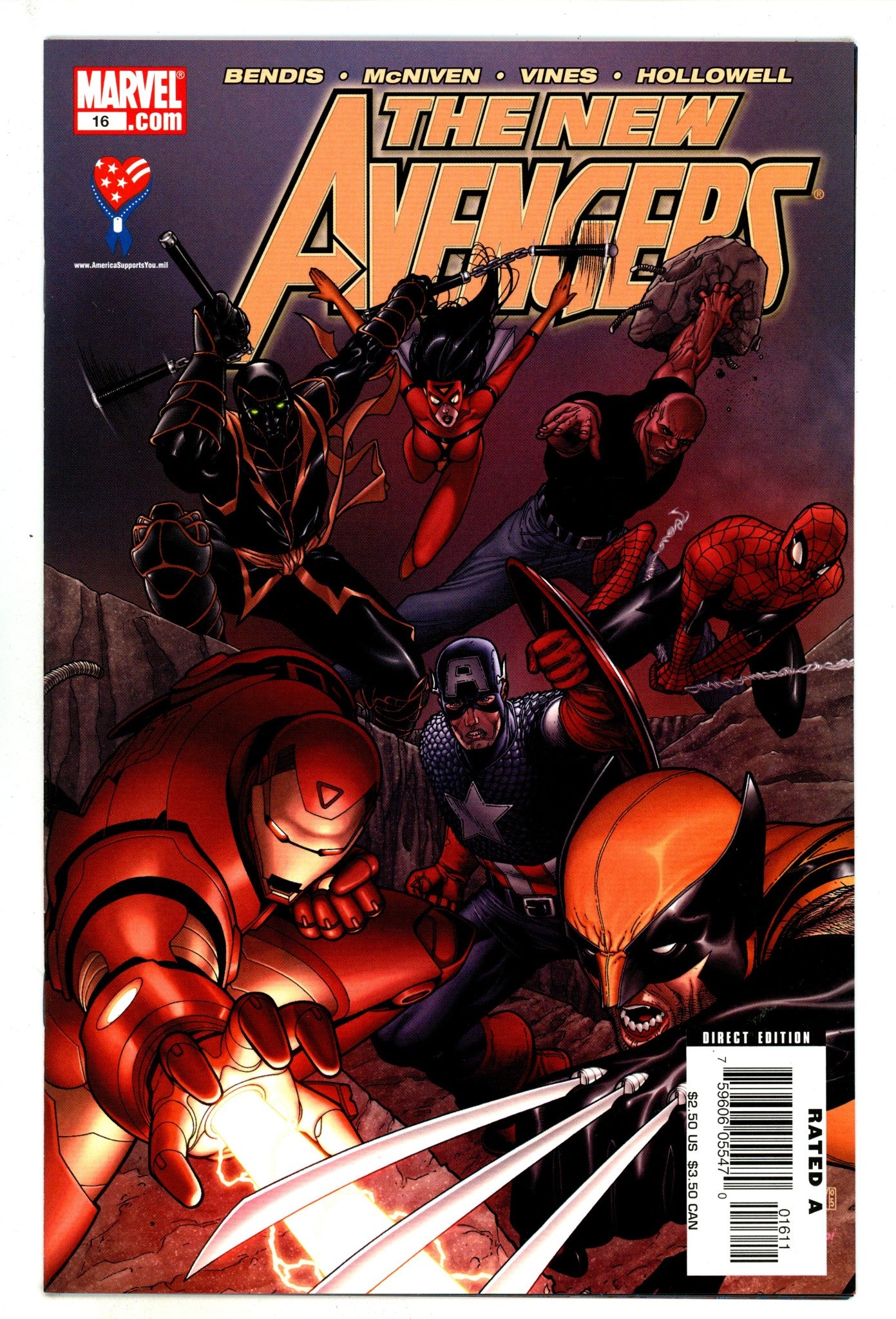 New Avengers Vol 1 16 High Grade (2006) 
