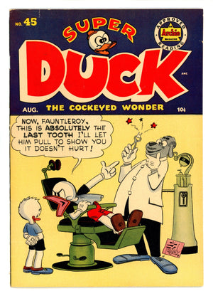 Super Duck Comics 45 FN/VF (7.0) (1952) 