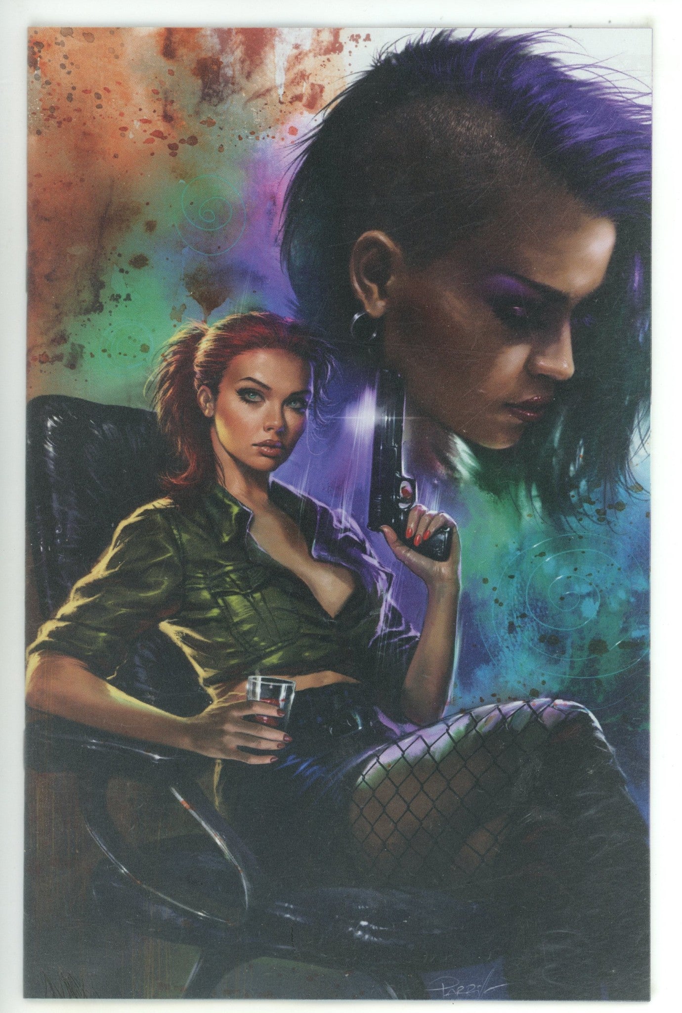 Heat Seeker Exposed A Gun Honey Series  1 Parrillo  Foil Virgin Variant   (2025)