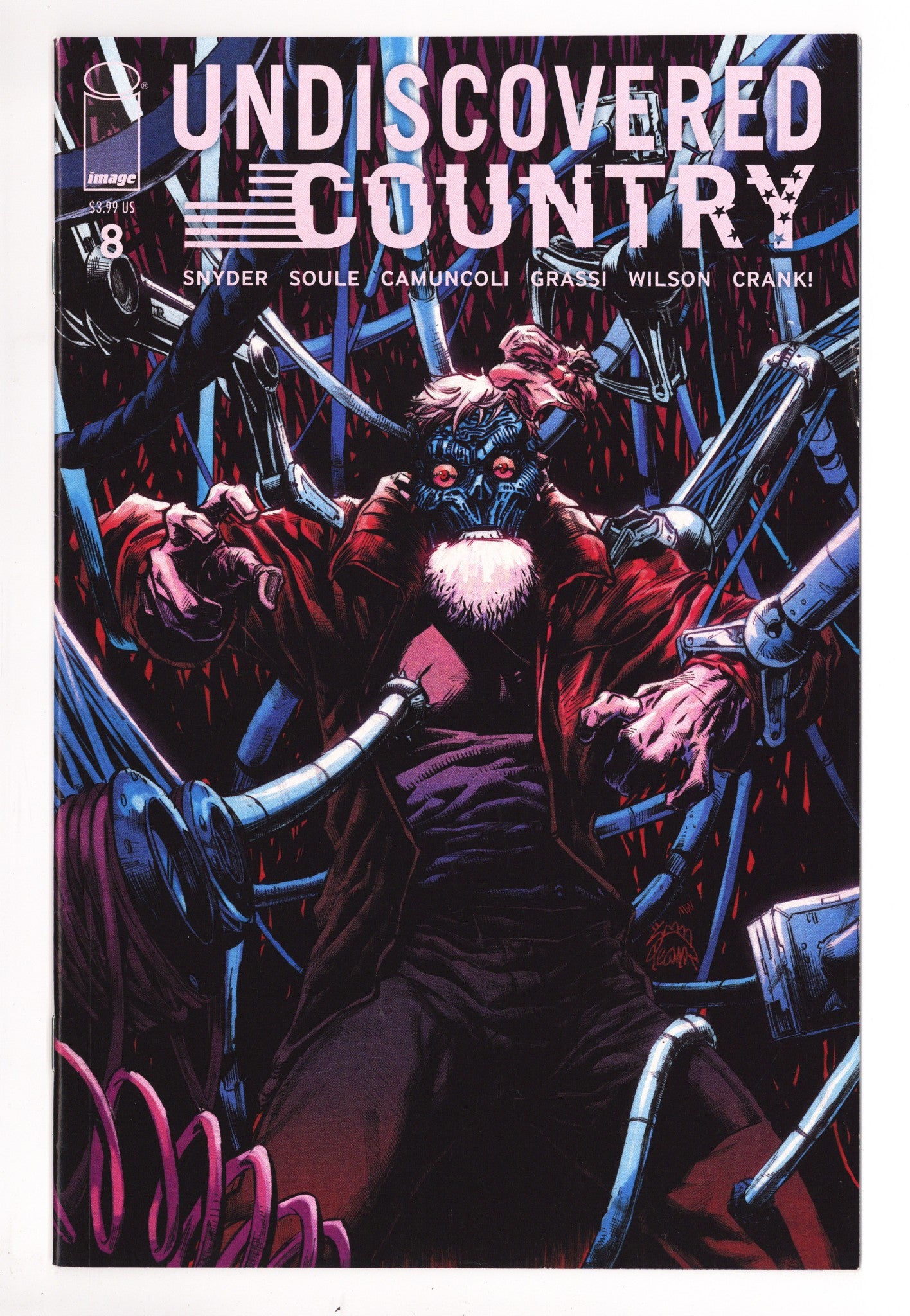Undiscovered Country 8 High Grade (2020) Stegman Variant 