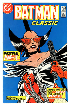 Batman Vol 1 401 VF (8.0) So Much Fun (1987)